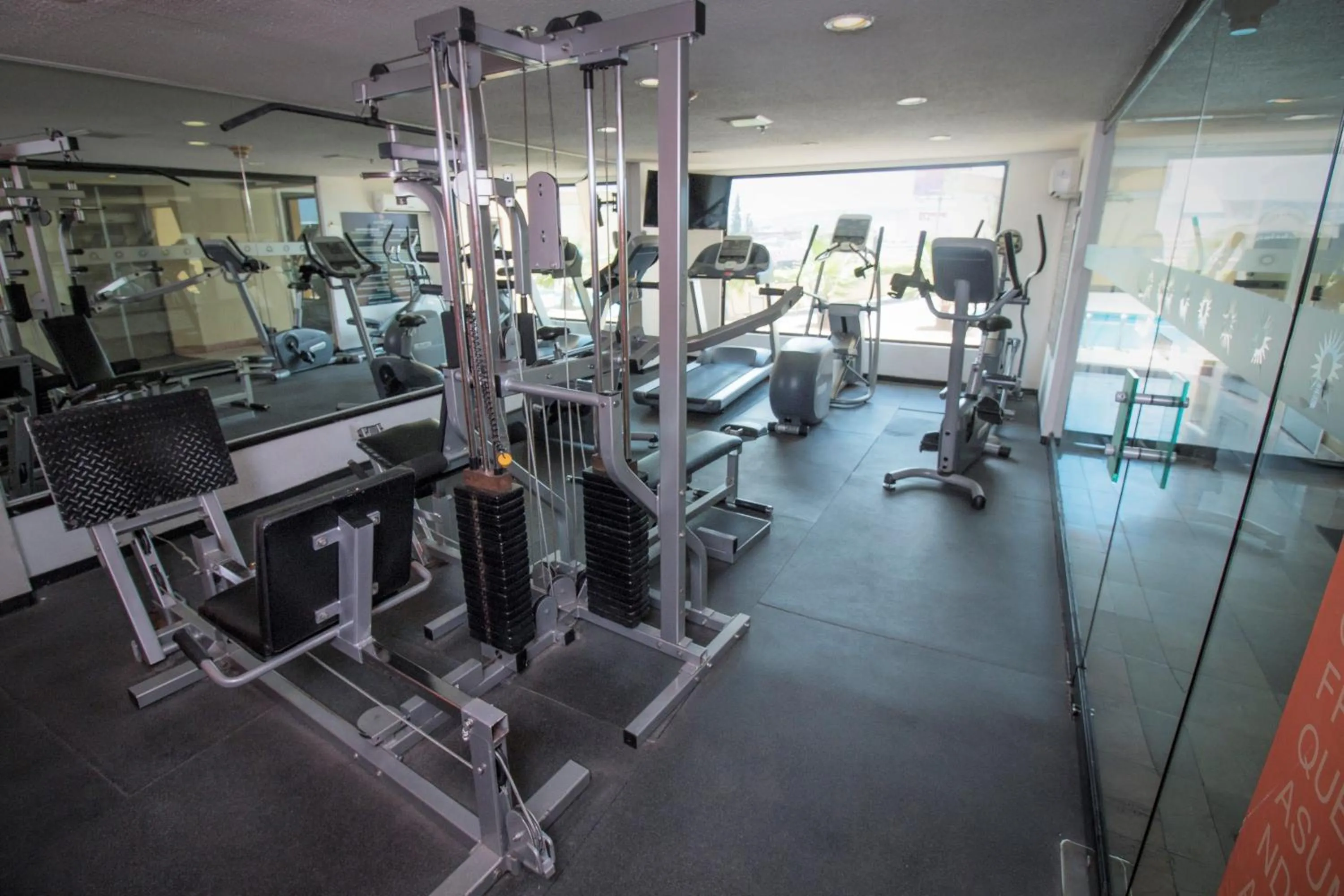 Fitness centre/facilities in CHN Hotel Monterrey Norte, Trademark Collection by Wyndham