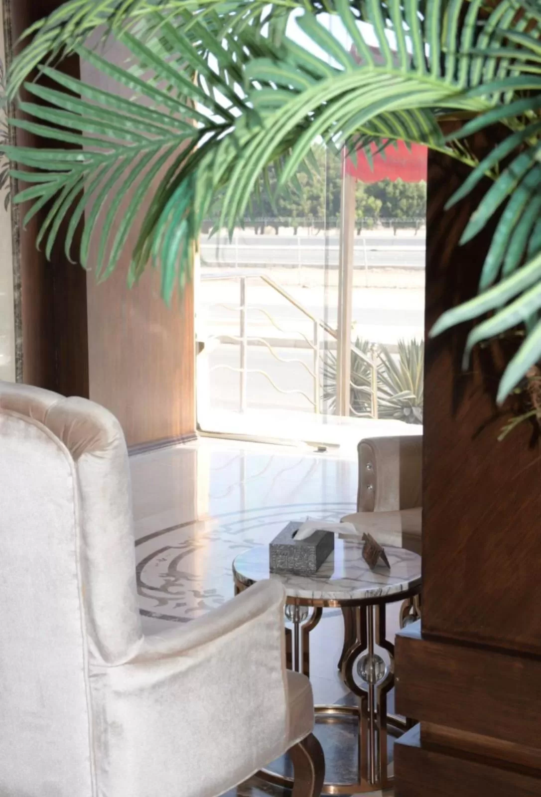 Seating area in شقق ارين البساتين