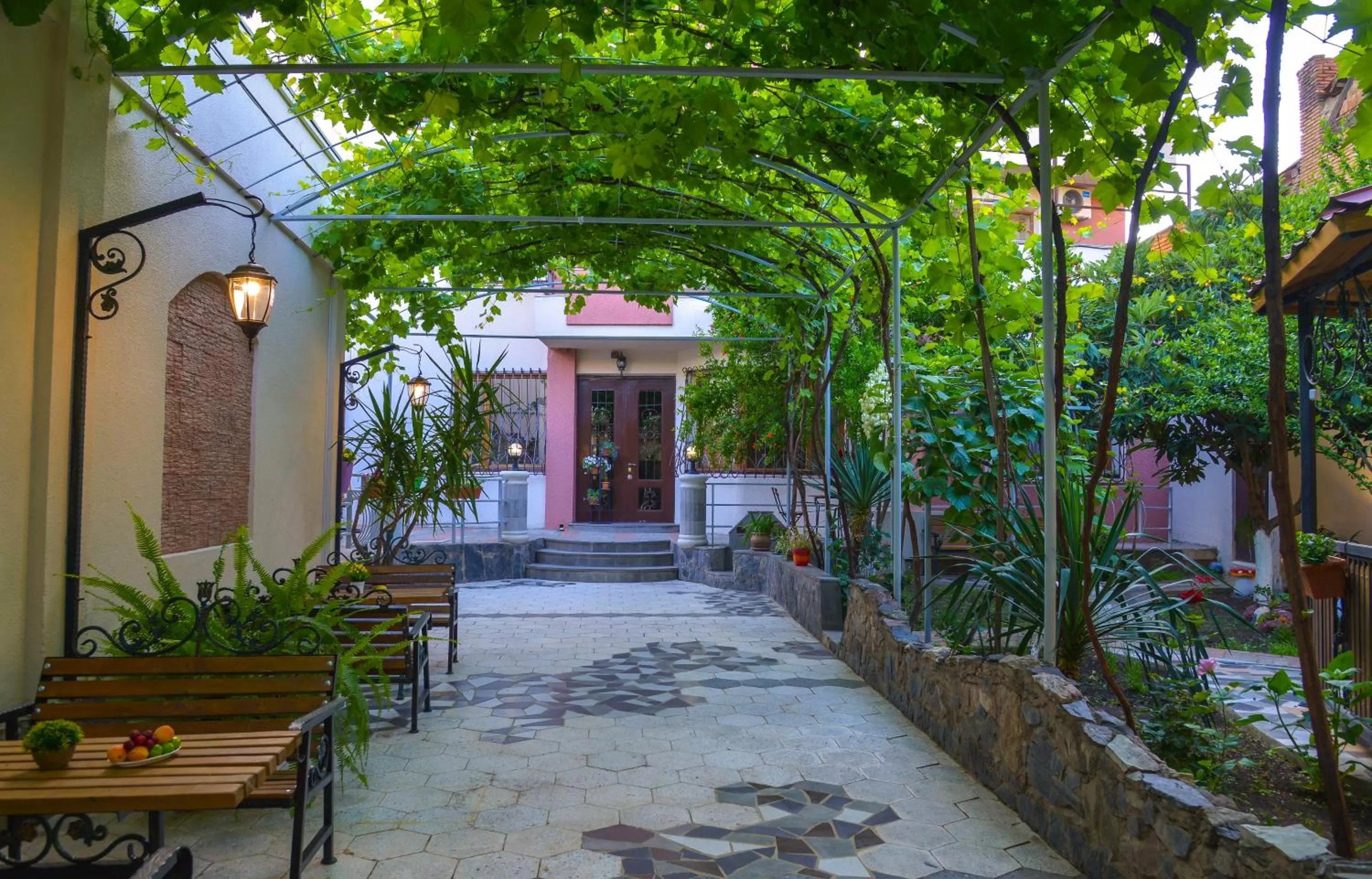 Patio in Hotel Livin