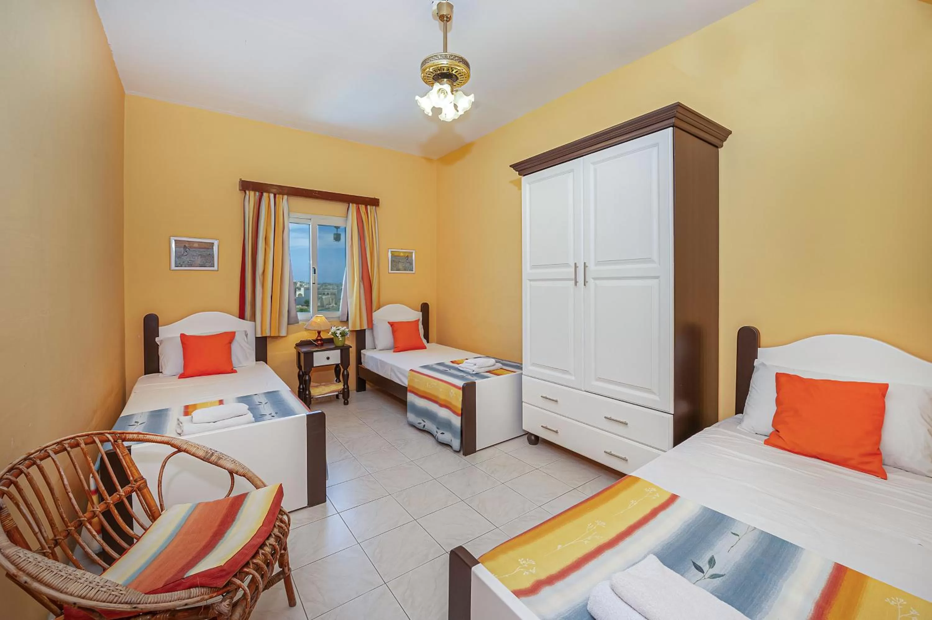 Bed in Mariblu Hotel