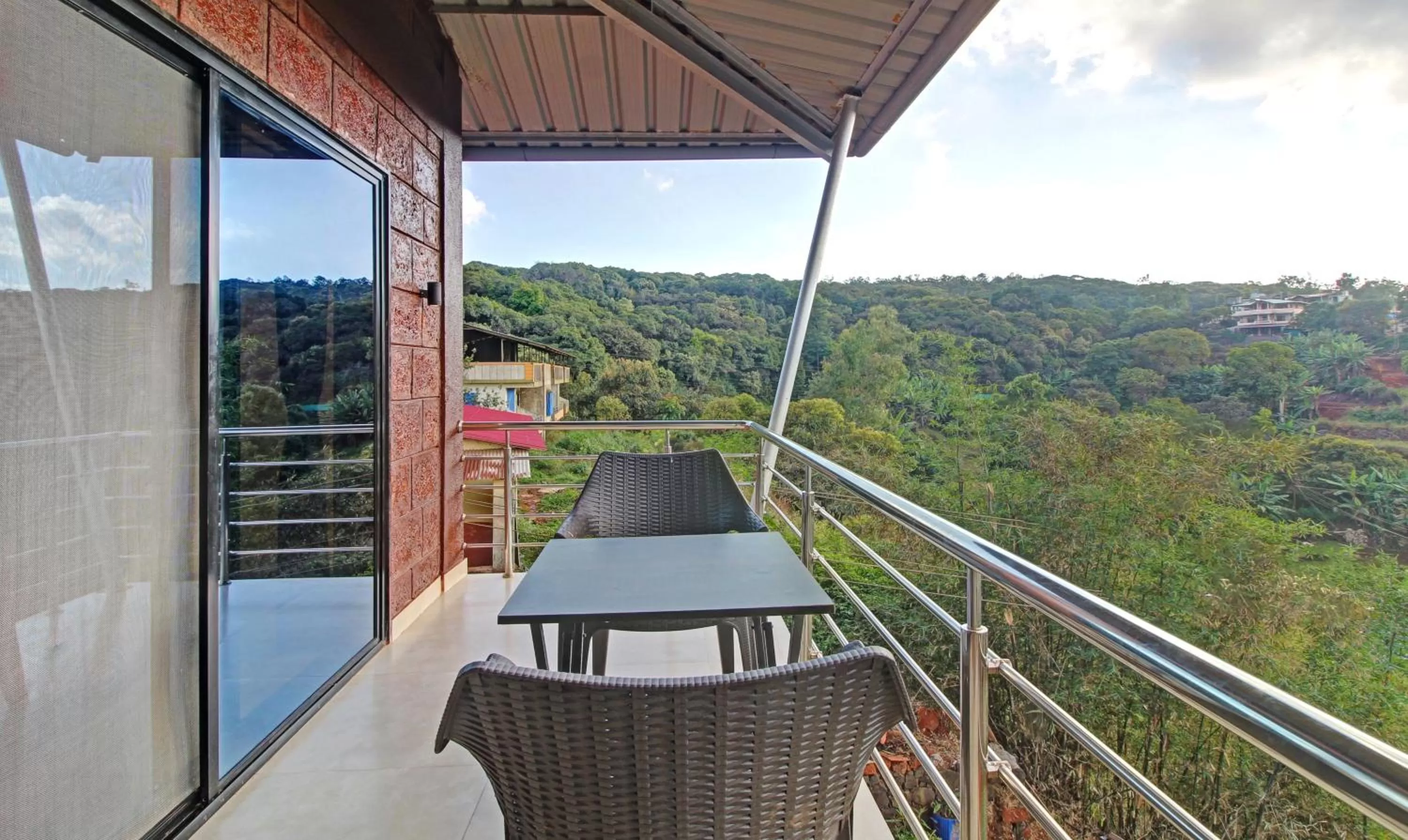 Balcony/Terrace in Treebo Trend Raaya Regency