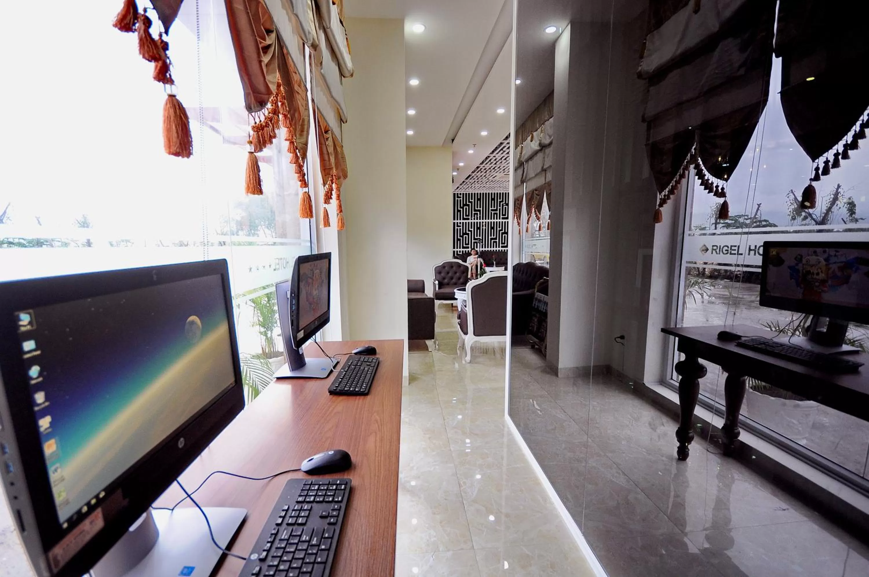 Property building in Rigel Hotel