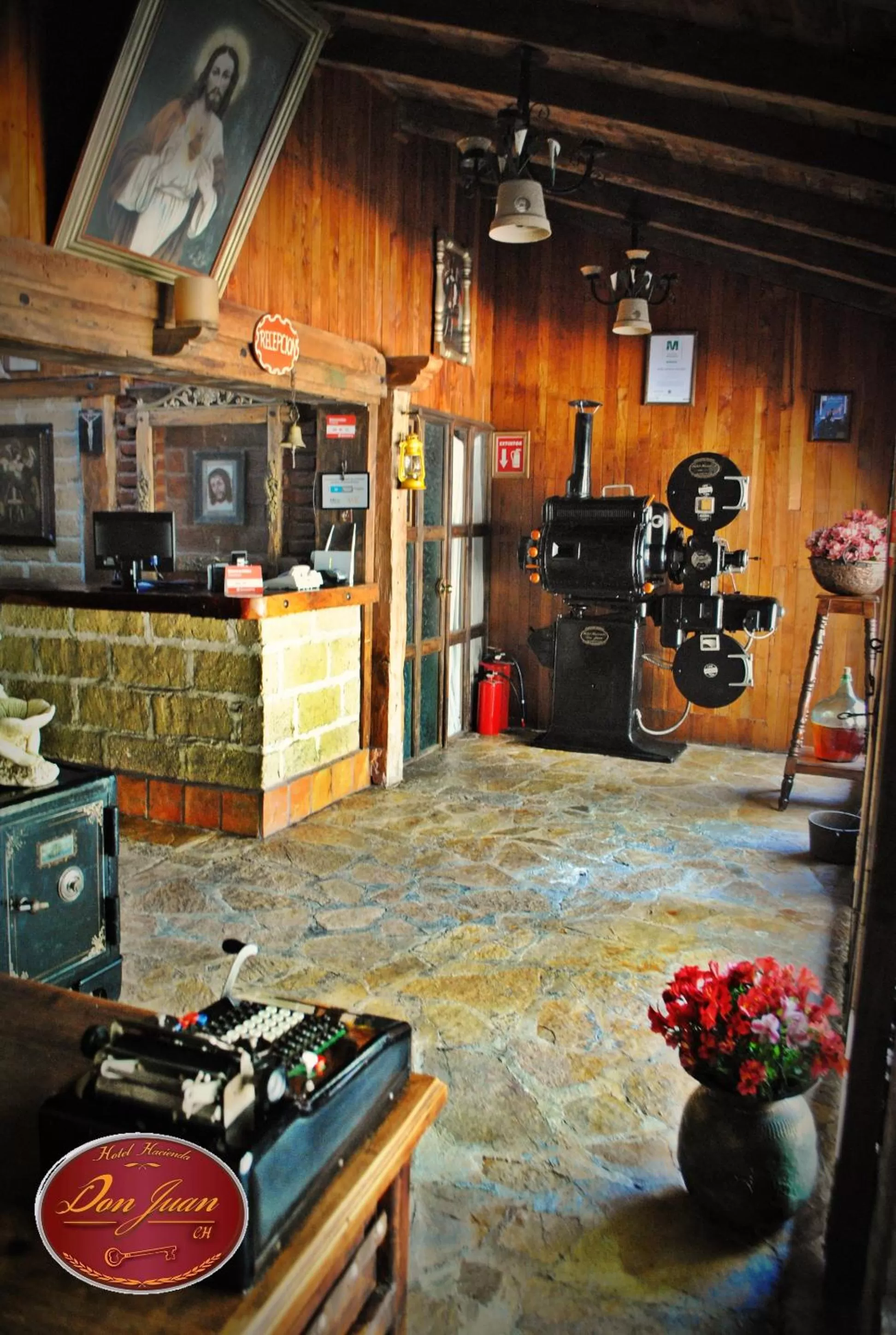 Lobby or reception in Hotel Hacienda Don Juan