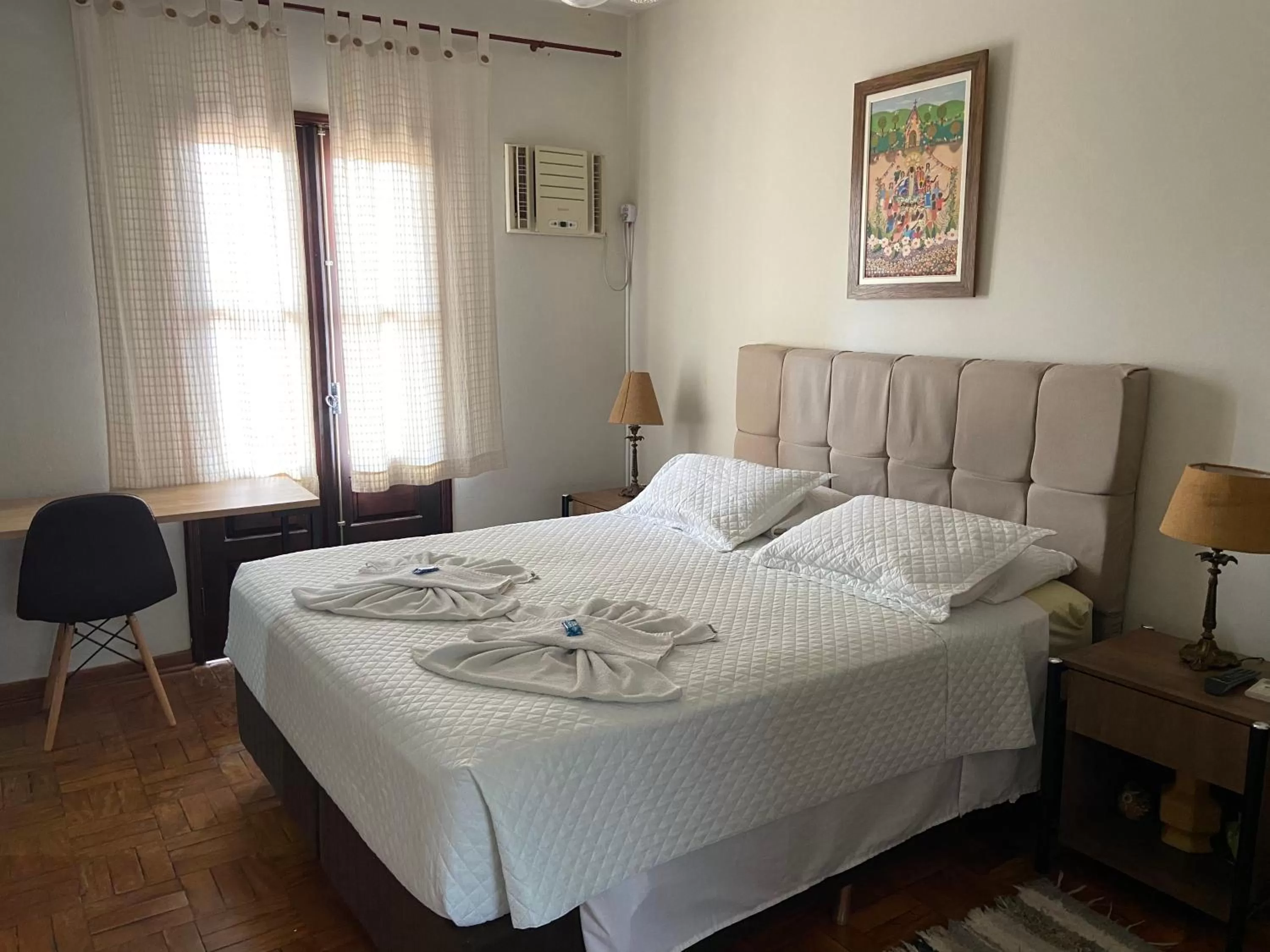 Bed in Pousada Casa de Bragança