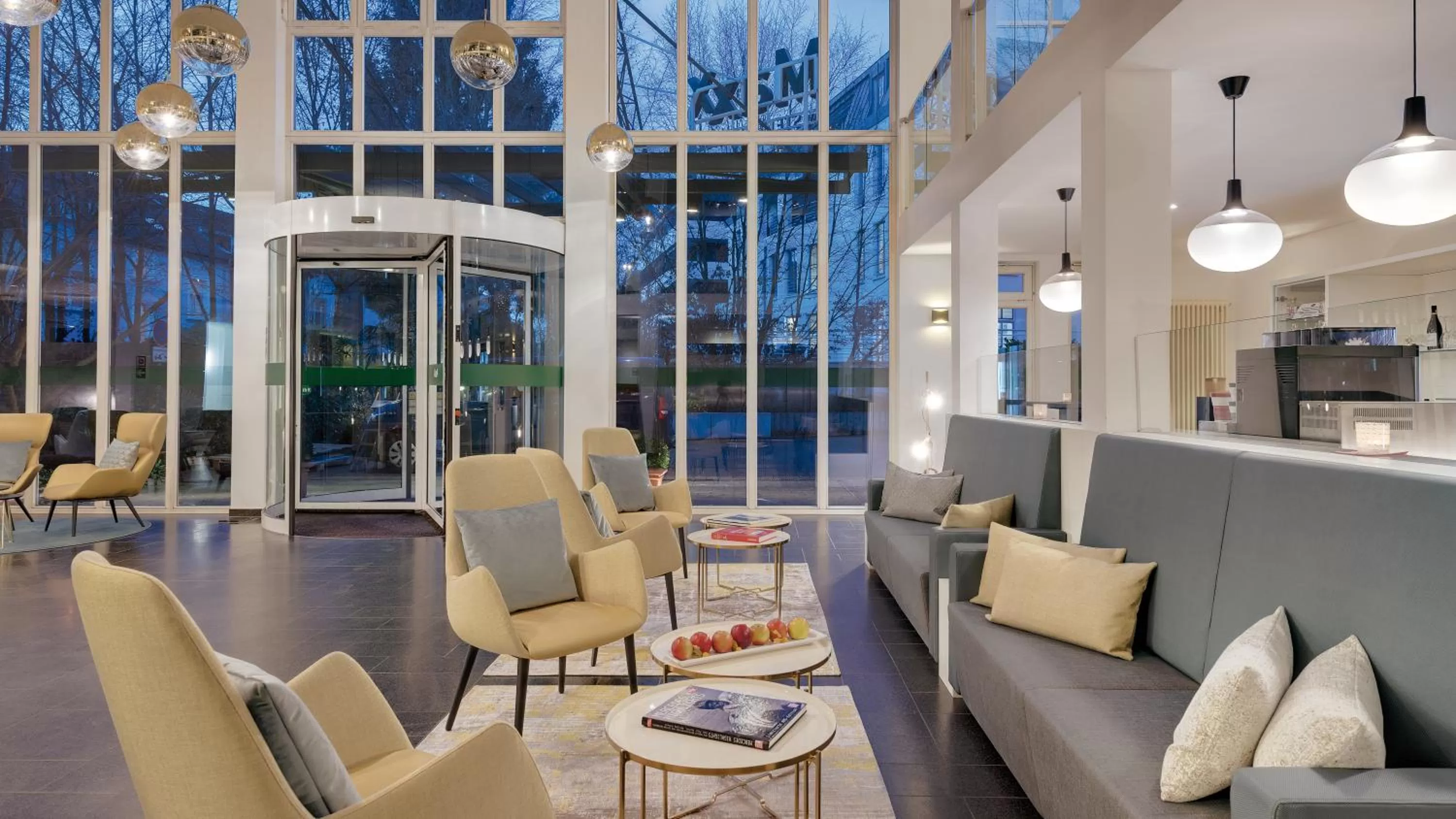 Lobby or reception in Hotel the YARD Bad Honnef