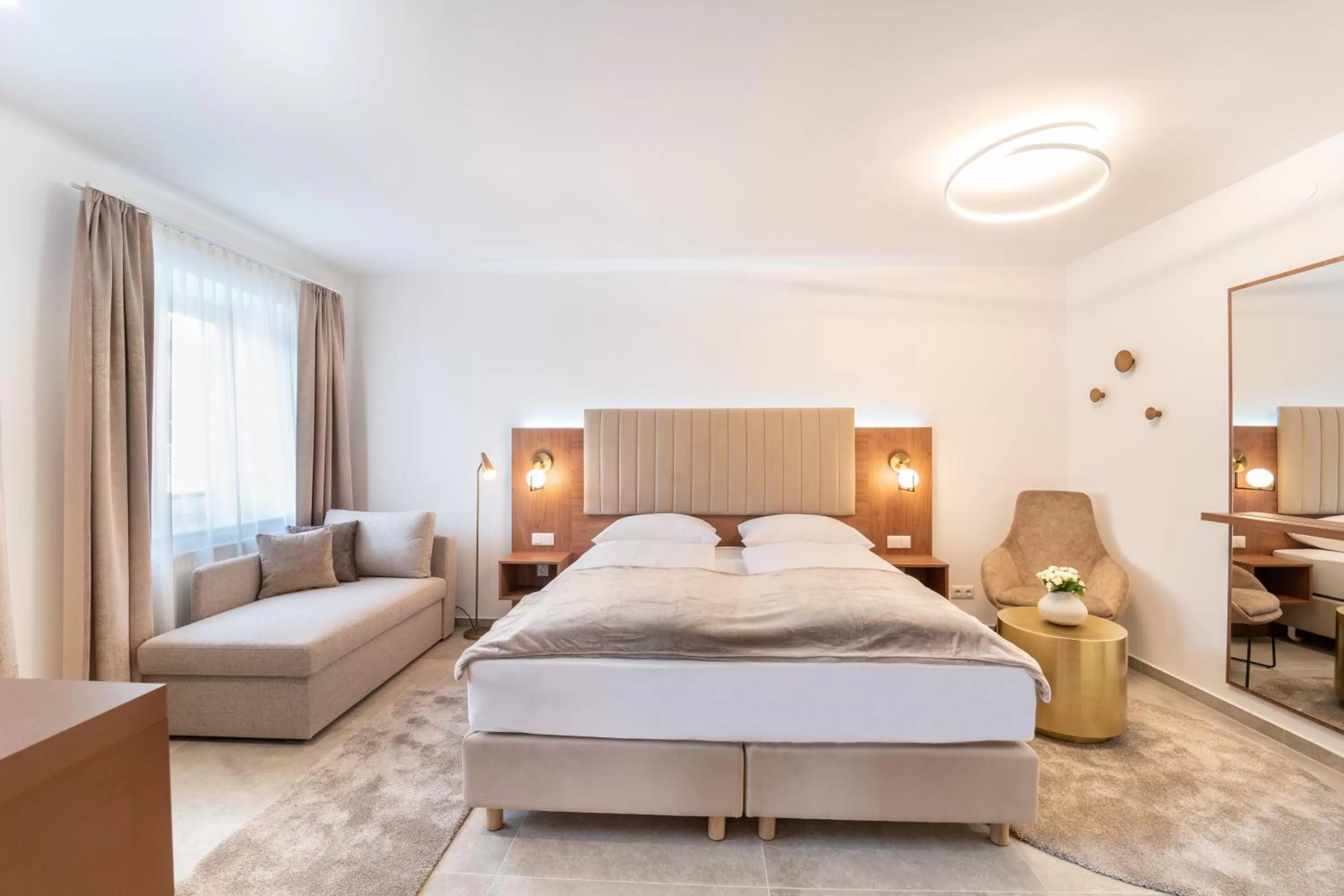 Bedroom, Bed in das mondsee