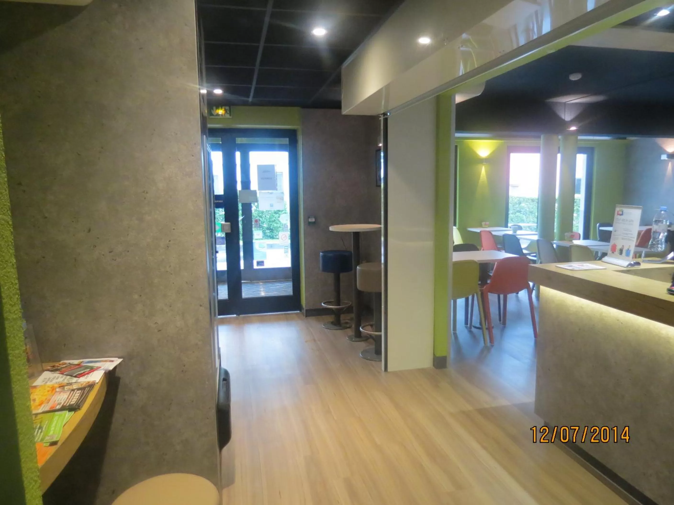 Lobby or reception in ibis budget Remiremont