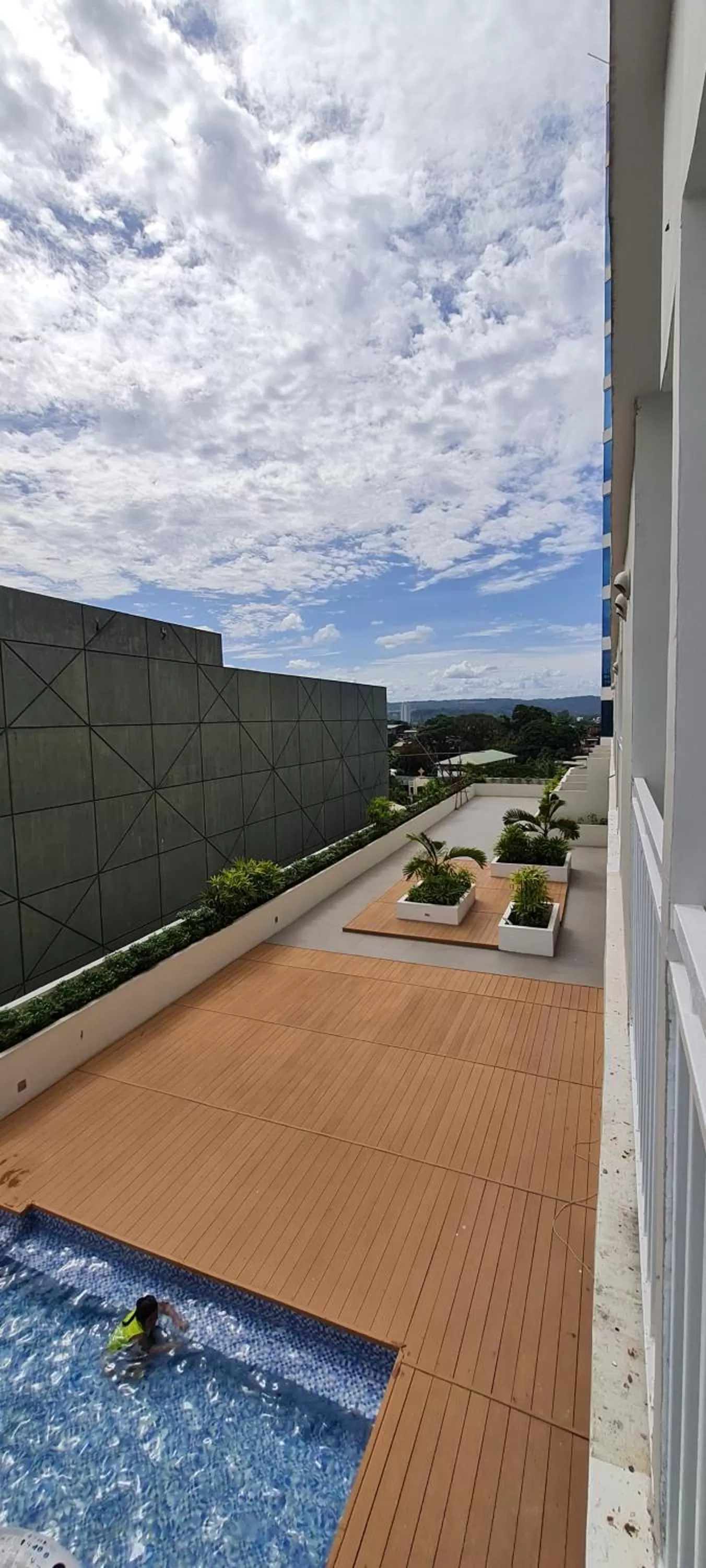 Swimming pool in Inspiria Condo Units beside Abreeza Mall Davao