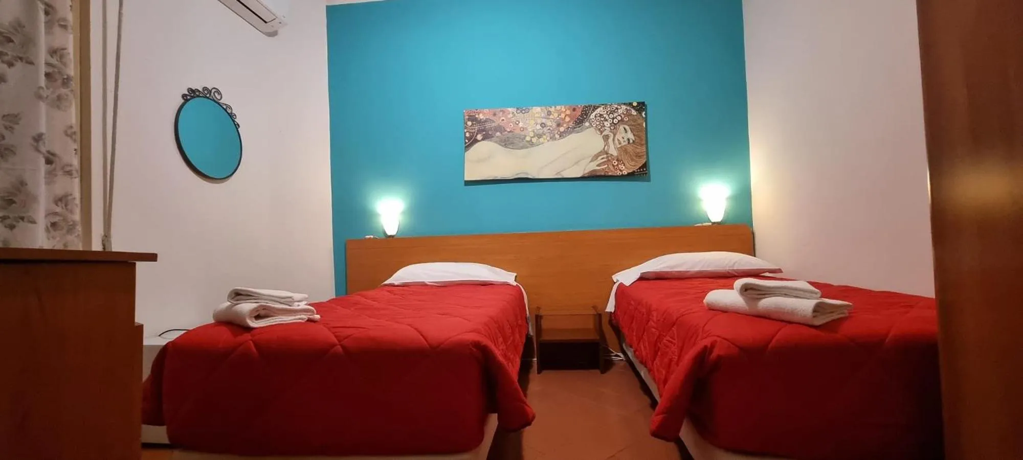Bed in Hotel Indicatore