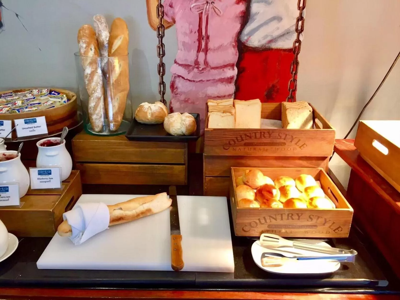 Buffet breakfast in Centara Life Hotel Mae Sot