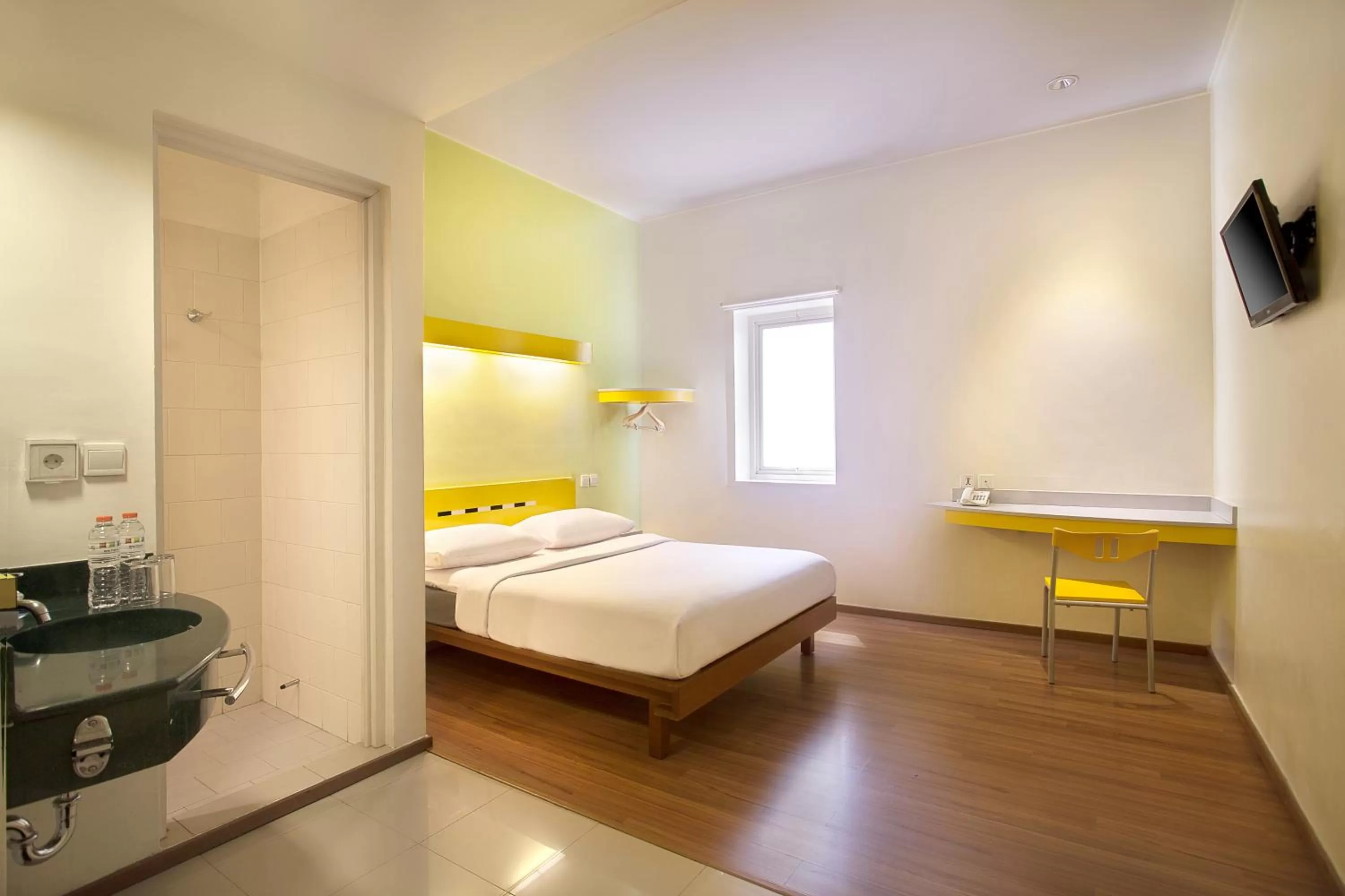 Bed in Ibis Budget Jakarta Menteng