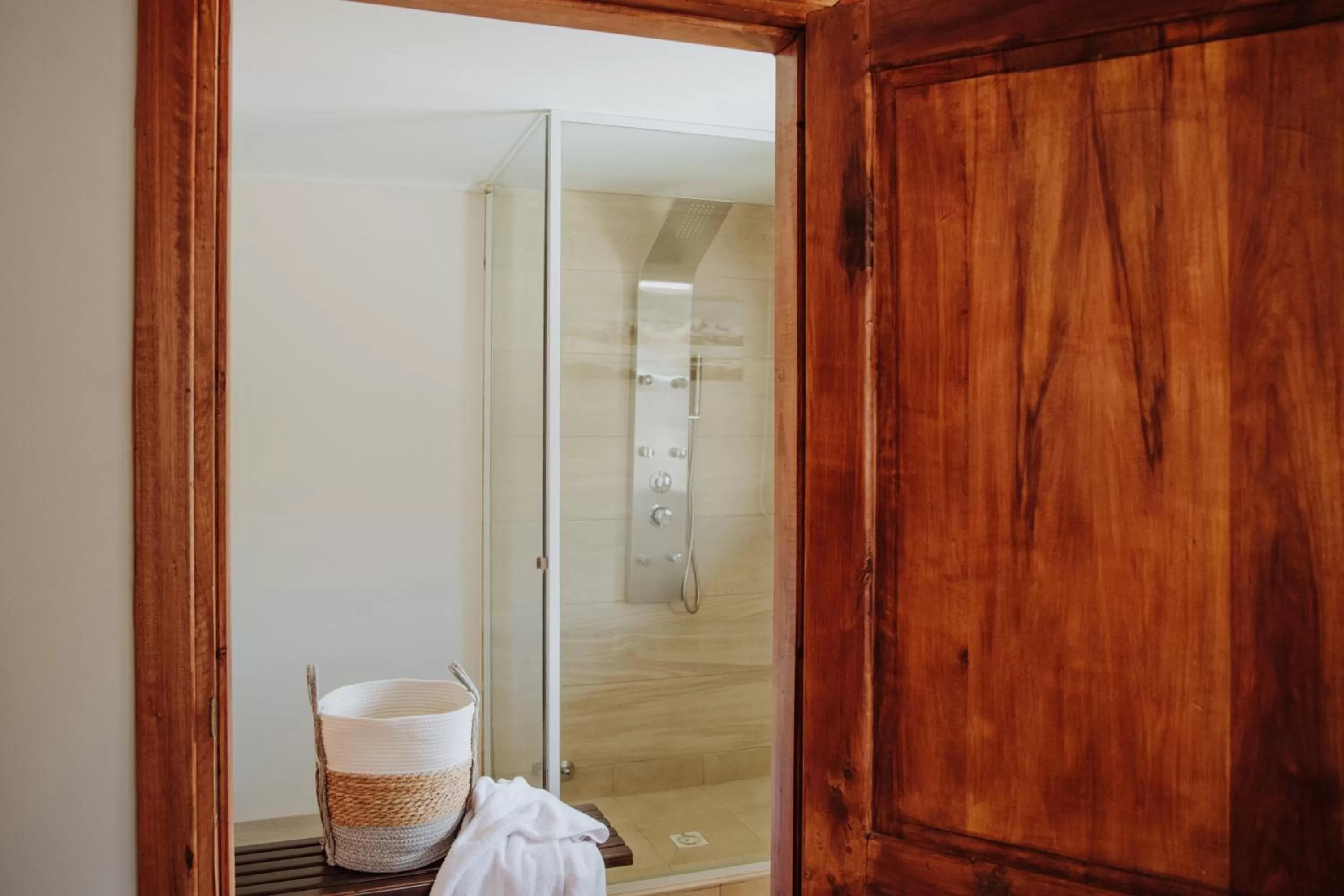 Shower in Hostería El Coirón