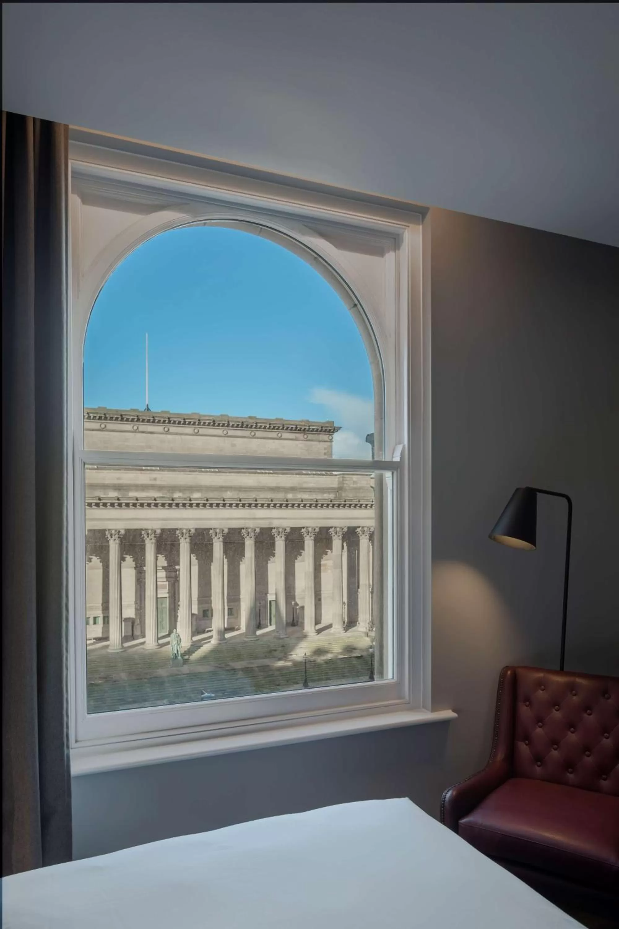 View (from property/room), Bed in Radisson RED Hotel, Liverpool