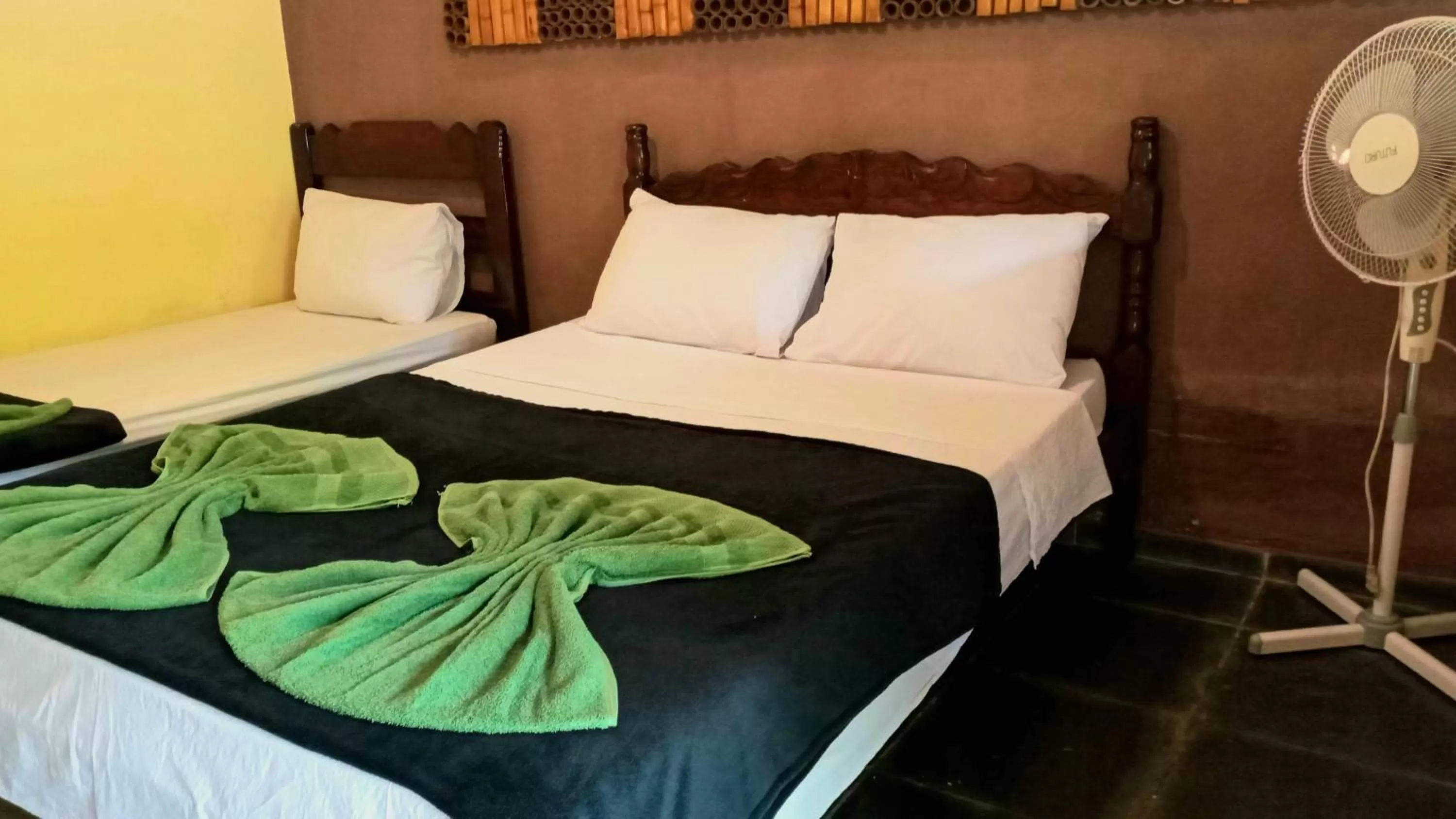 Bed in Pousada e Hostel Marthi