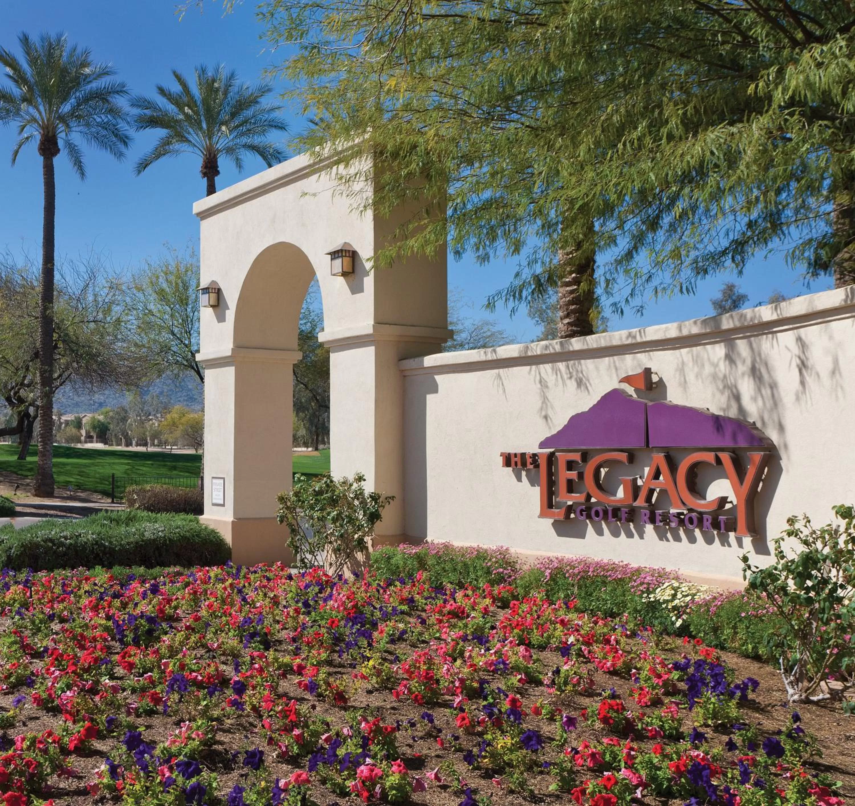 Property building in The Legacy Golf Resort