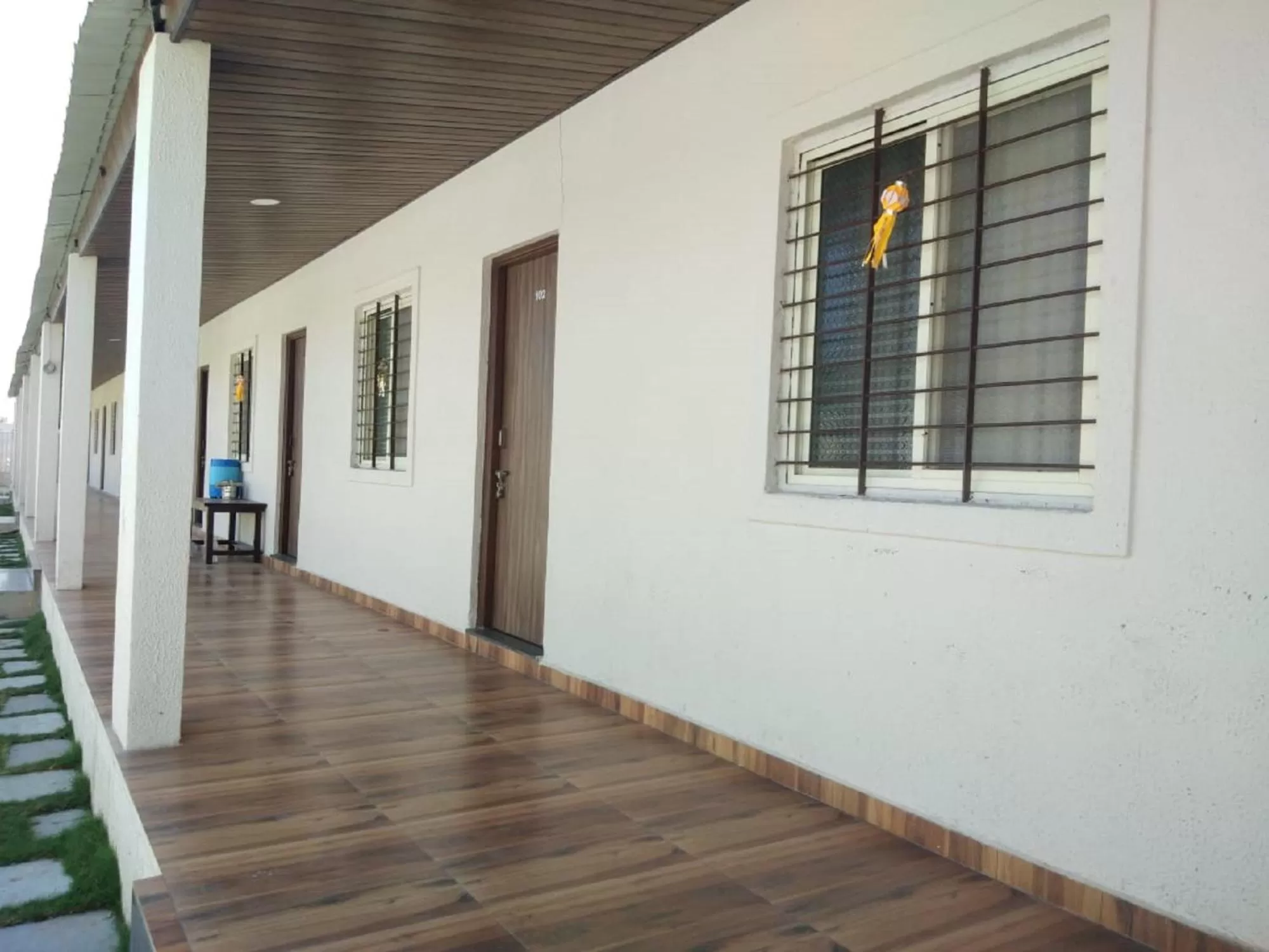 Property building, Balcony/Terrace in Hotel Krishna Exotica