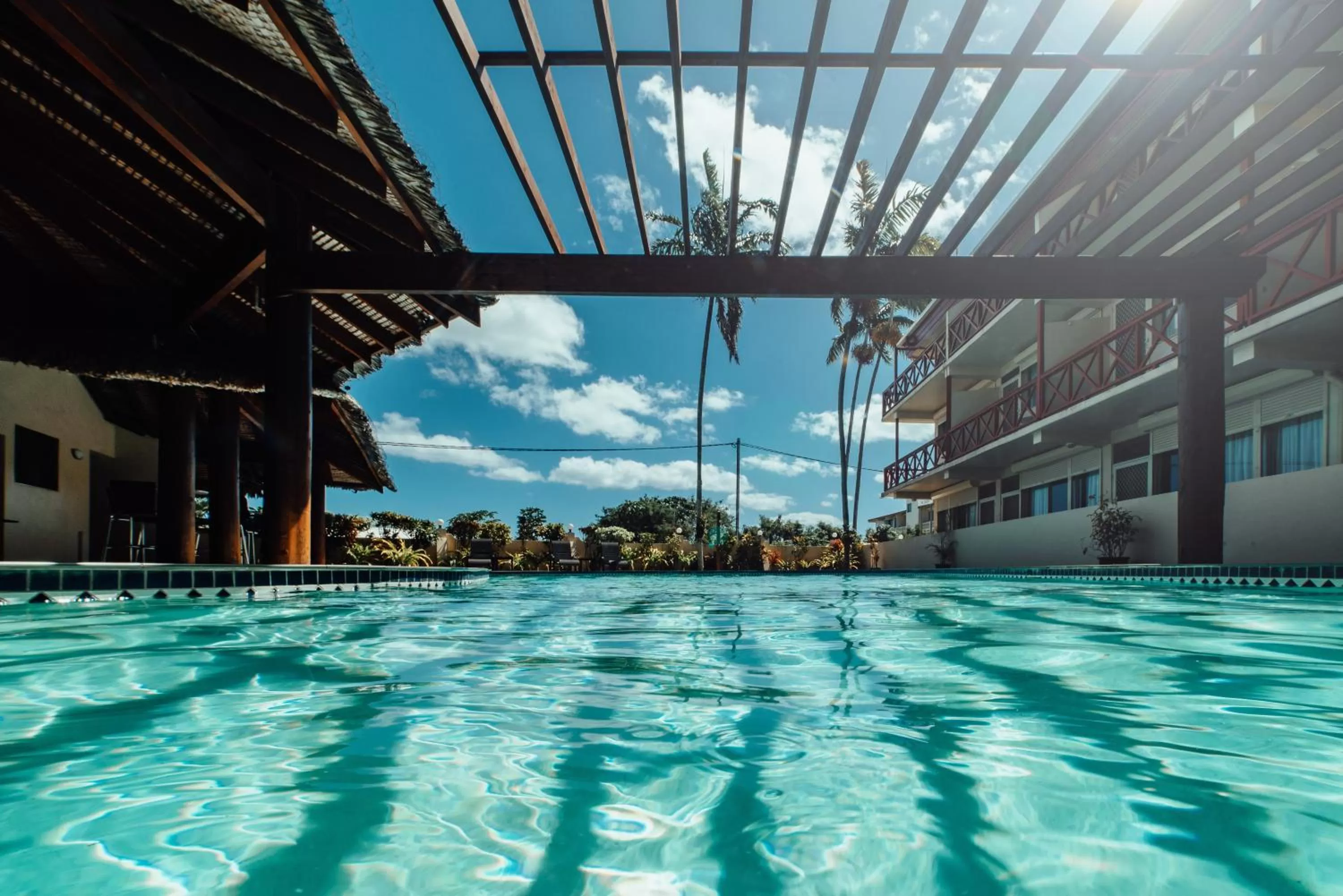 Swimming pool in Kaiviti Motel