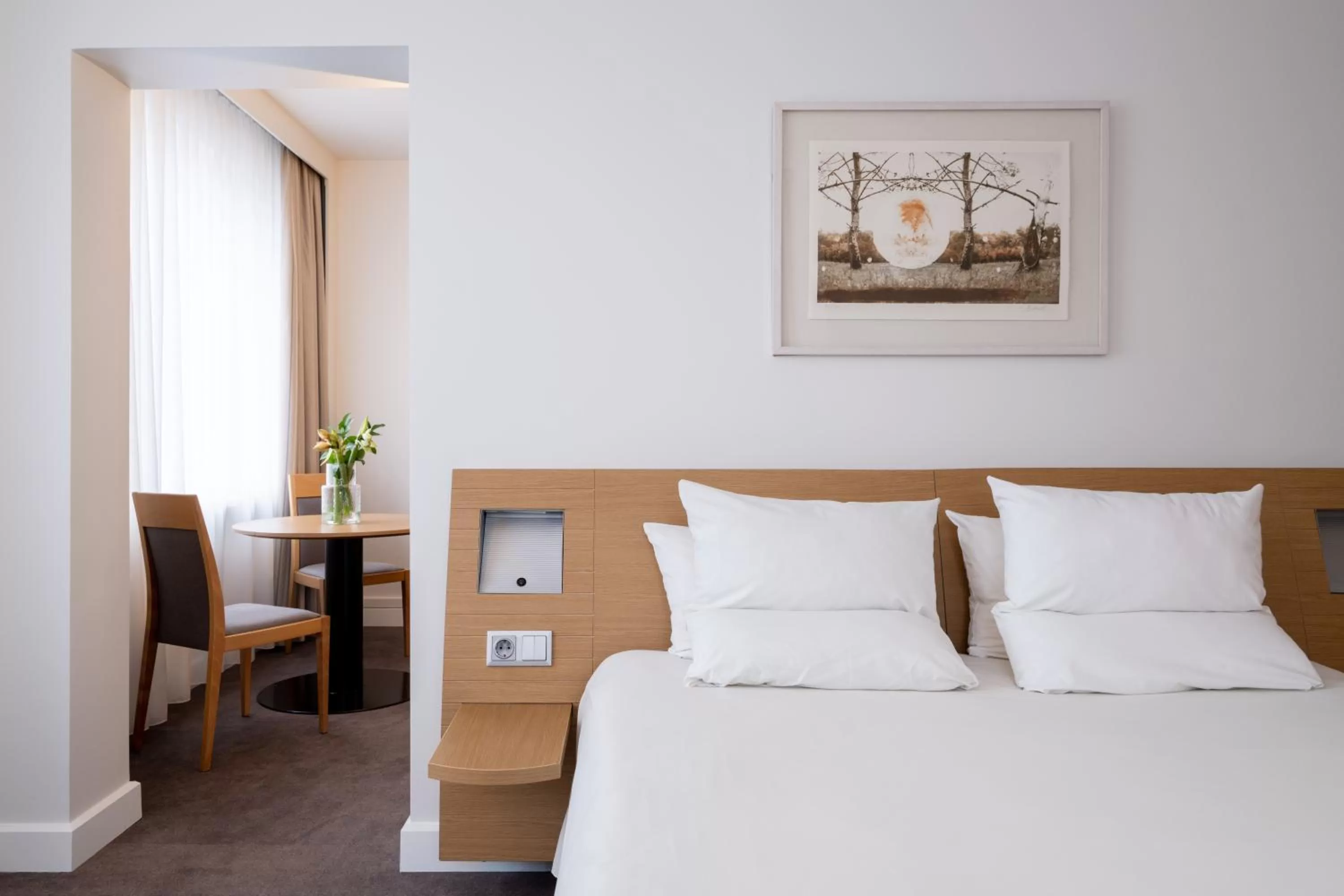 Bedroom, Bed in Novotel Vilnius Centre