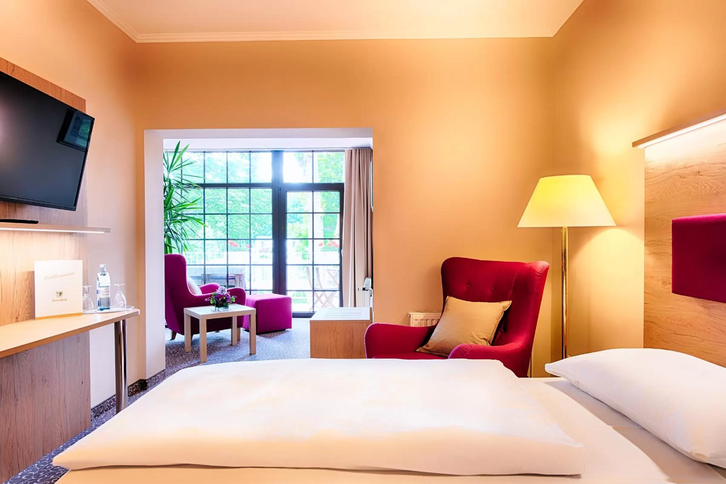 Deluxe Double Room with Balcony - single occupancy in Seeschloß