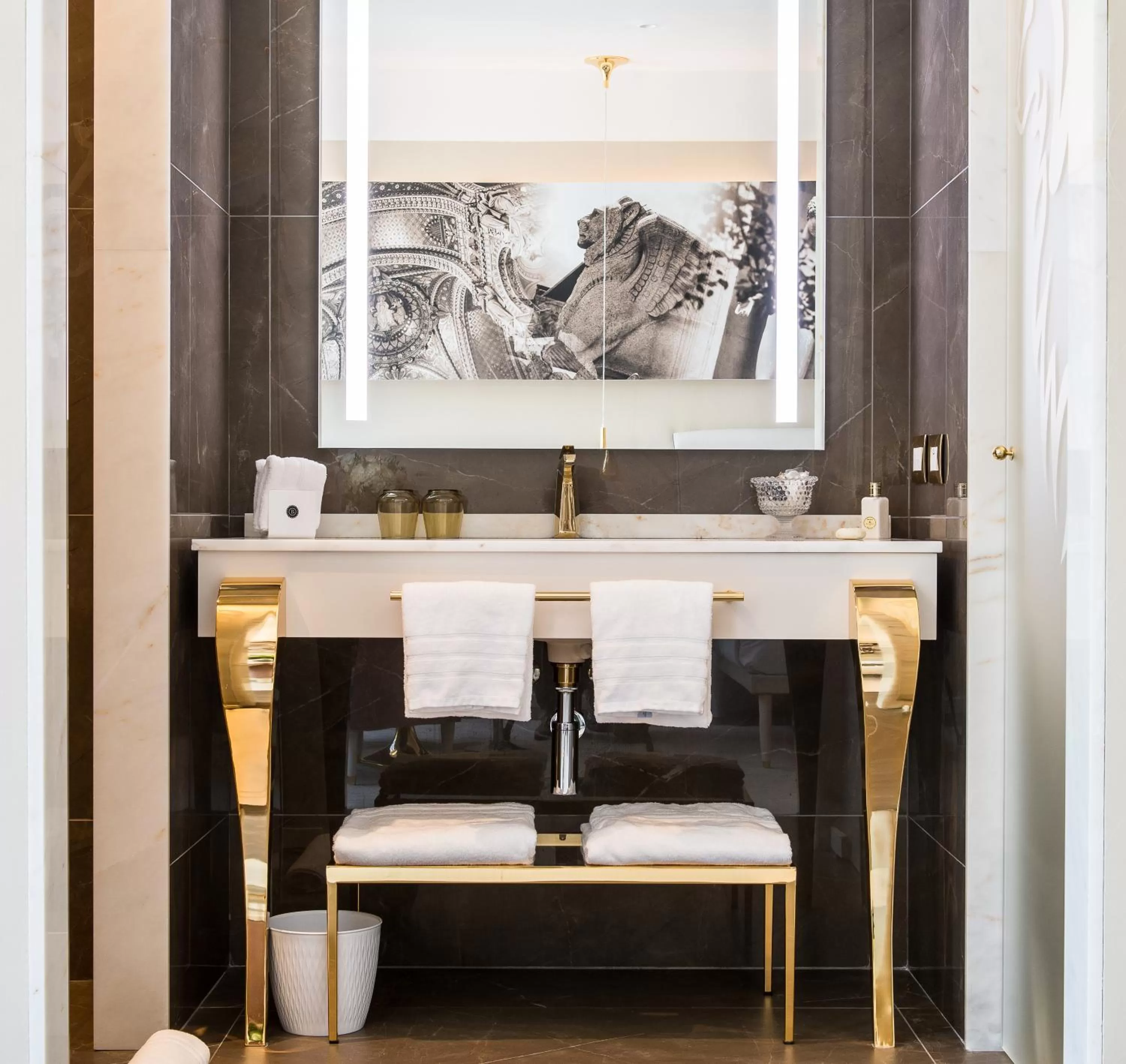 Bathroom in Boscolo Lyon Hotel & Spa