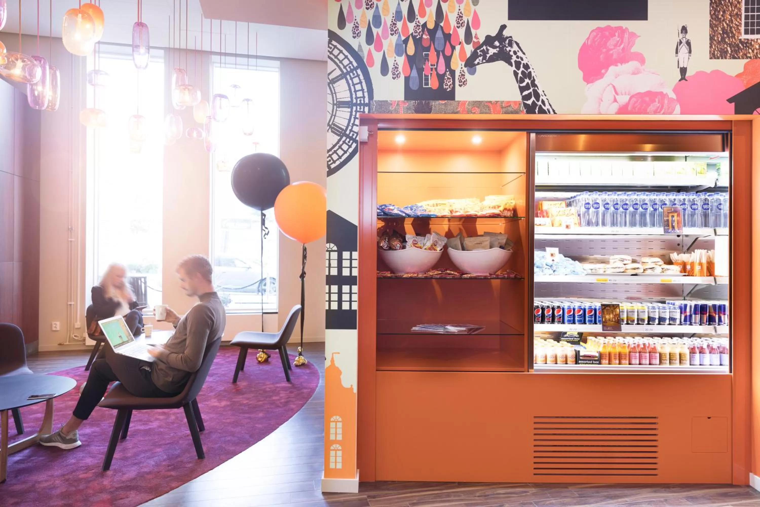 People in Motel L Stockholm Älvsjö