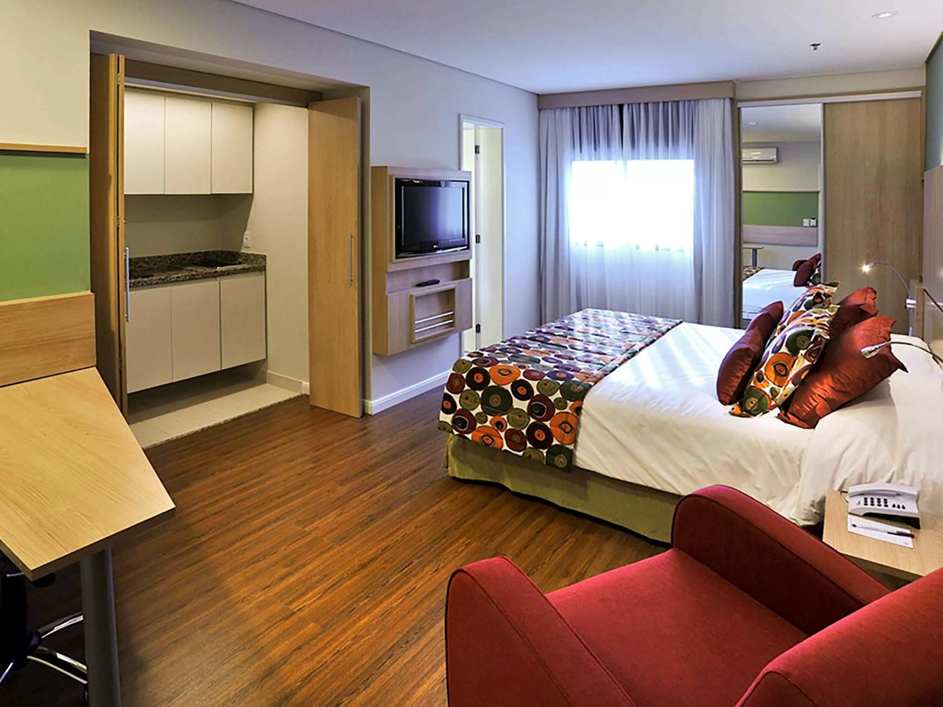 Bed in Mercure São Paulo Nações Unidas