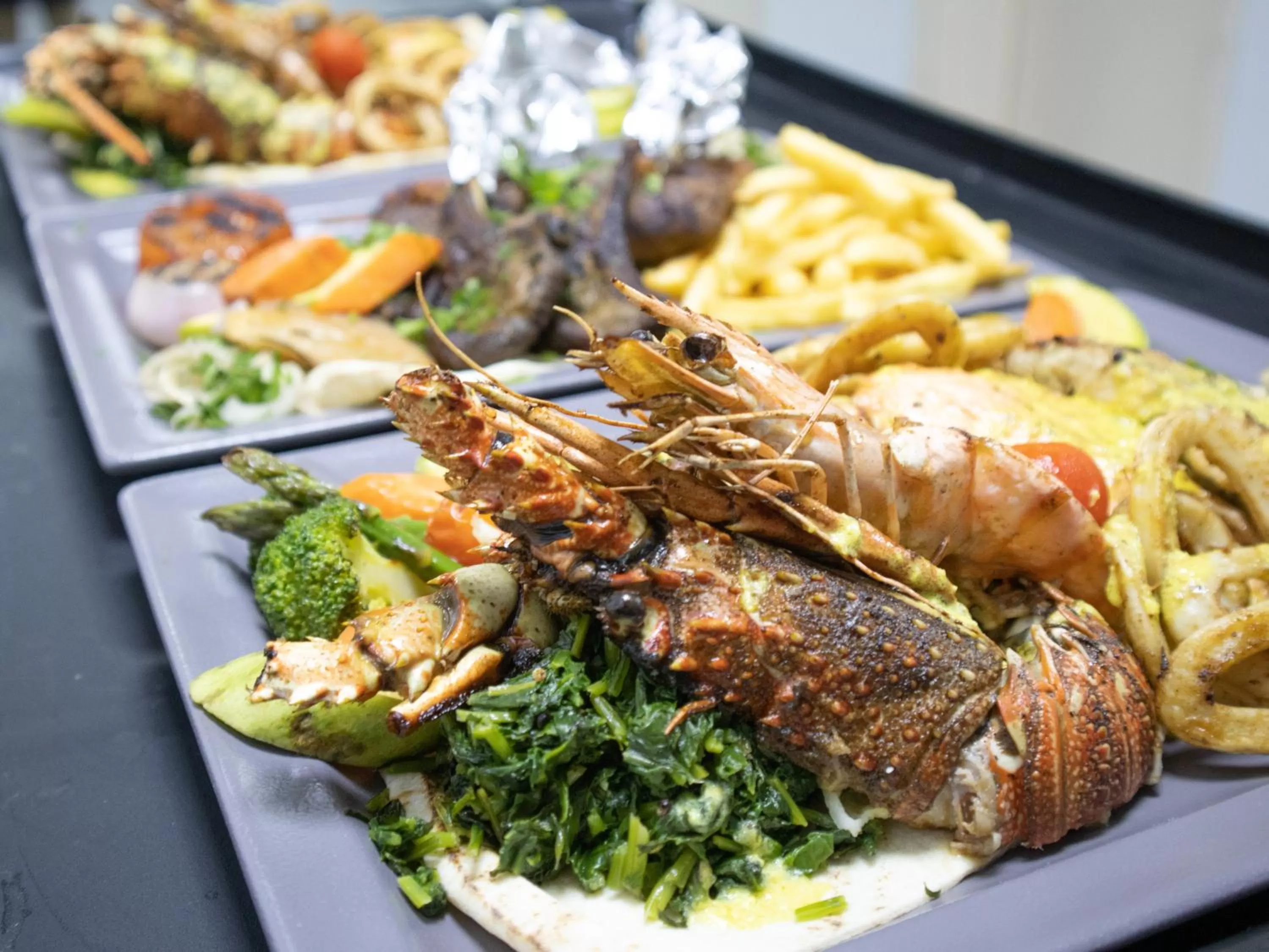 Food close-up in Corniche Hotel Sharjah