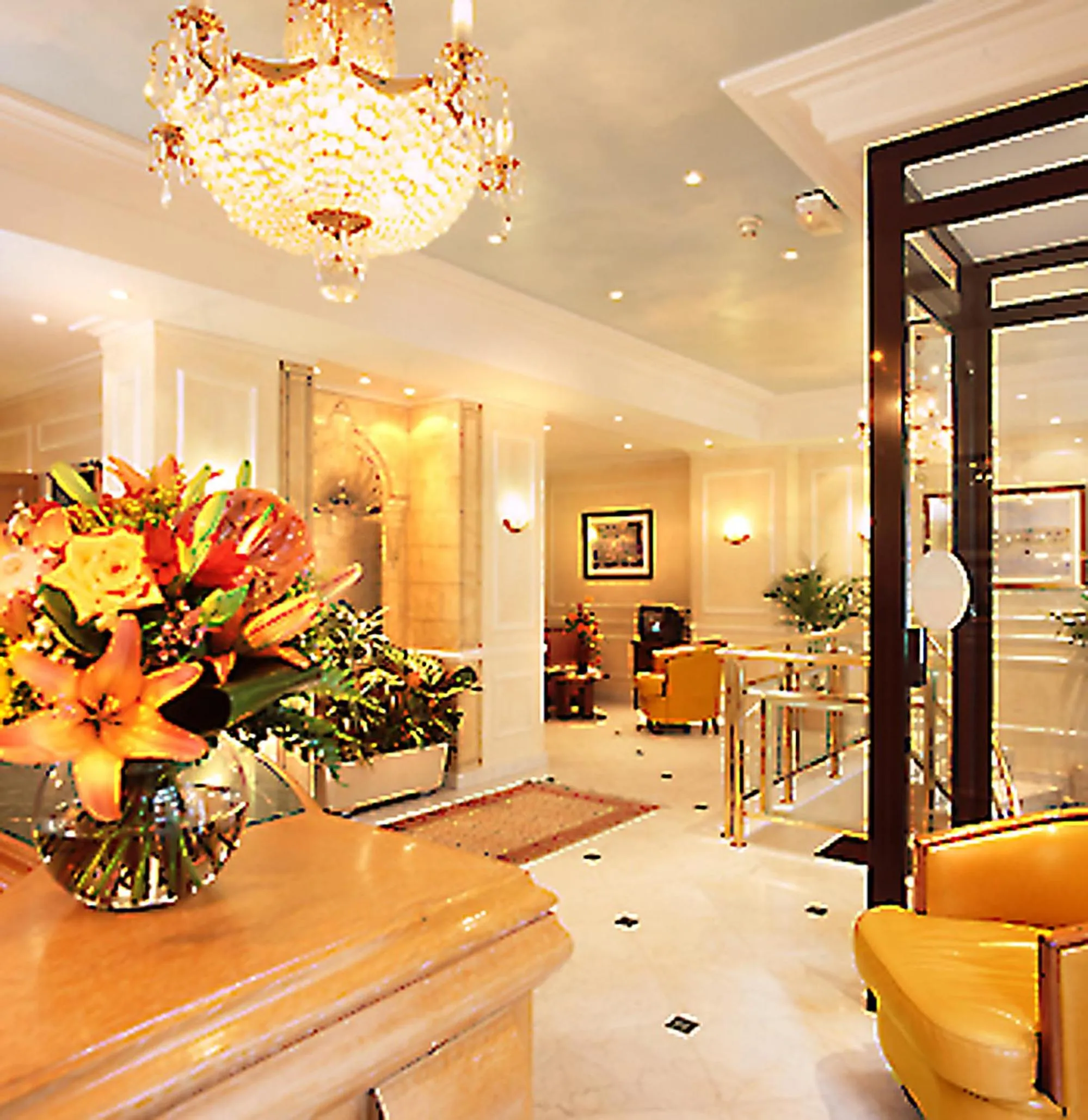 Lobby or reception in Montparnasse Daguerre