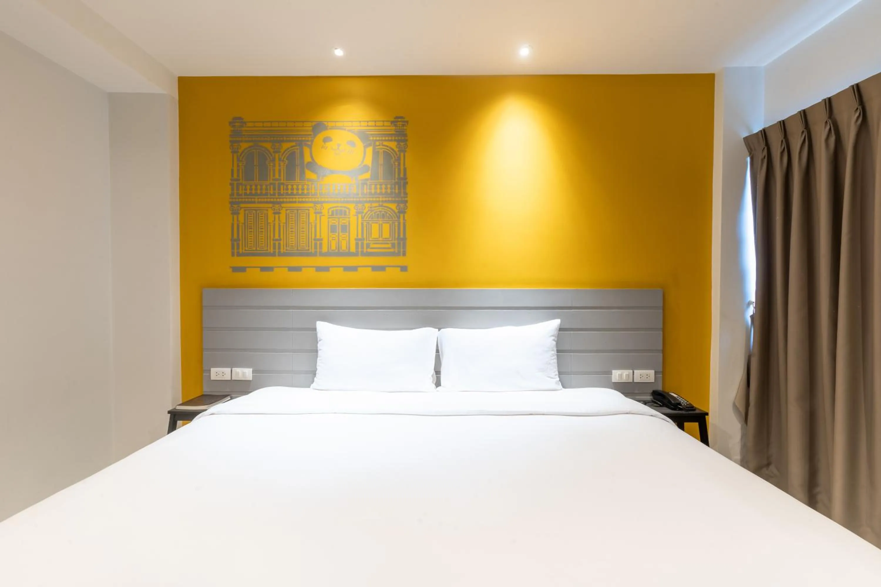 Bedroom, Bed in Recenta Style Phuket Town