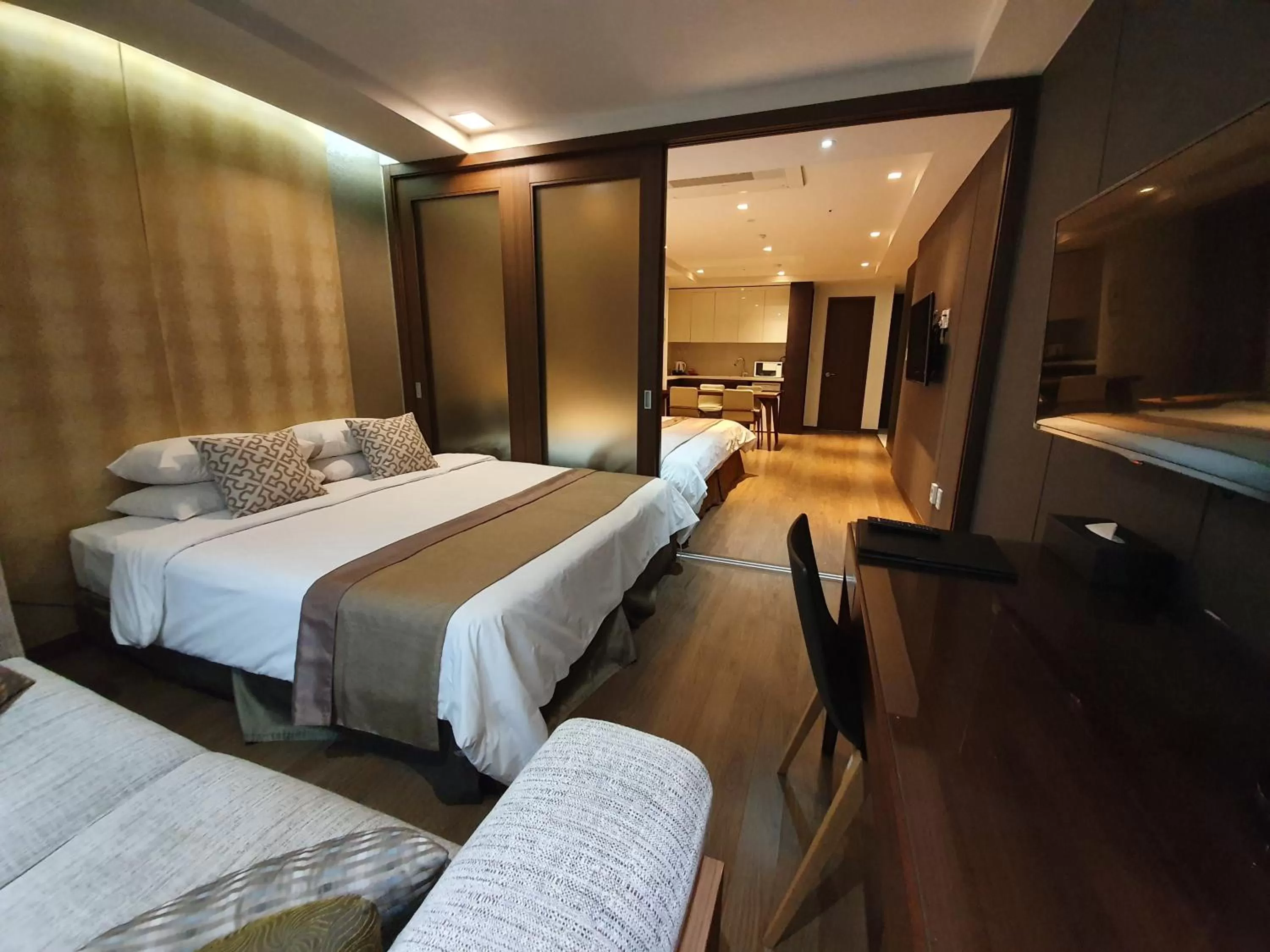 Bed in Ocloud Hotel Gangnam