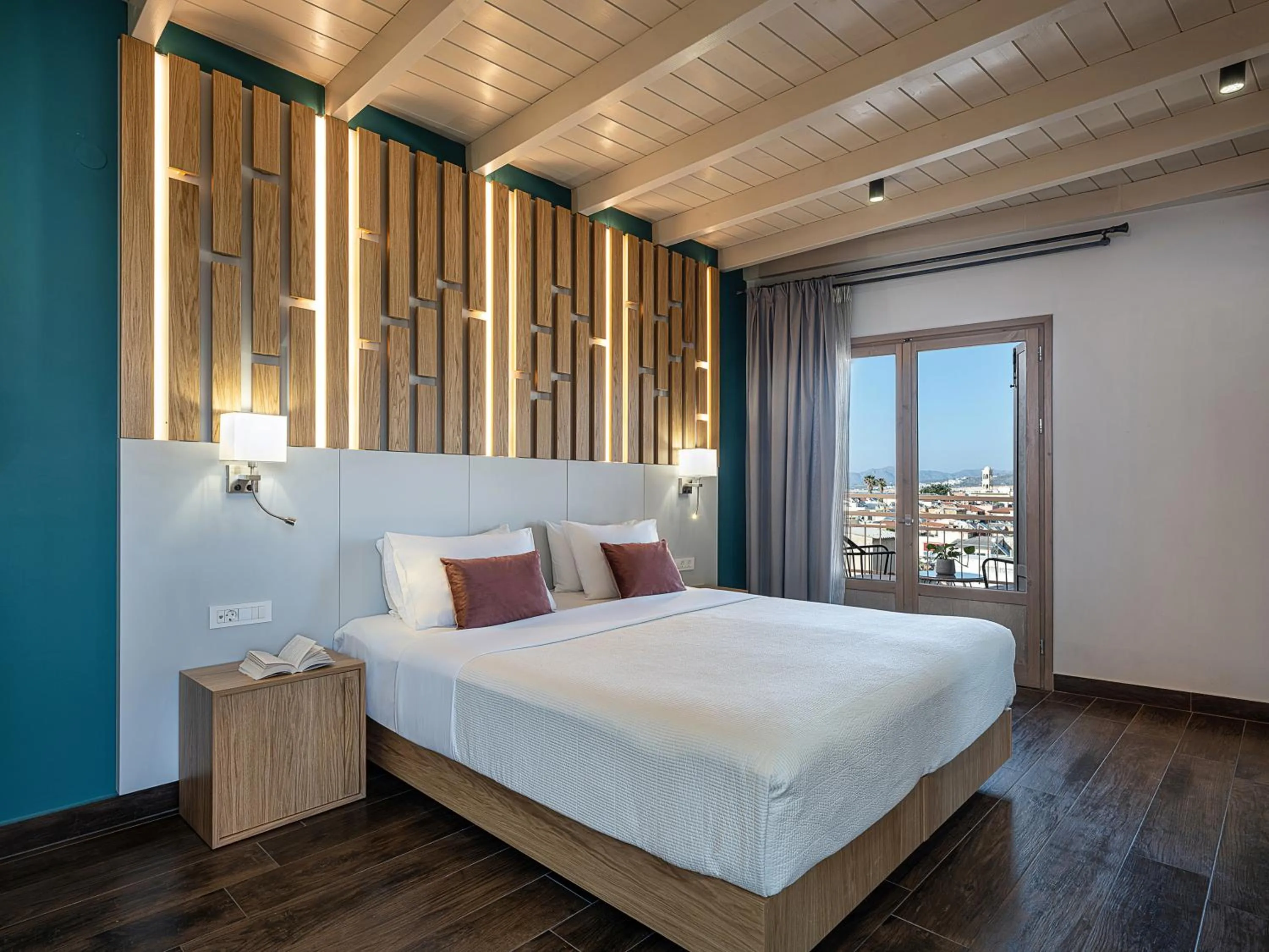 Bed in Elia Bettolo Hotel