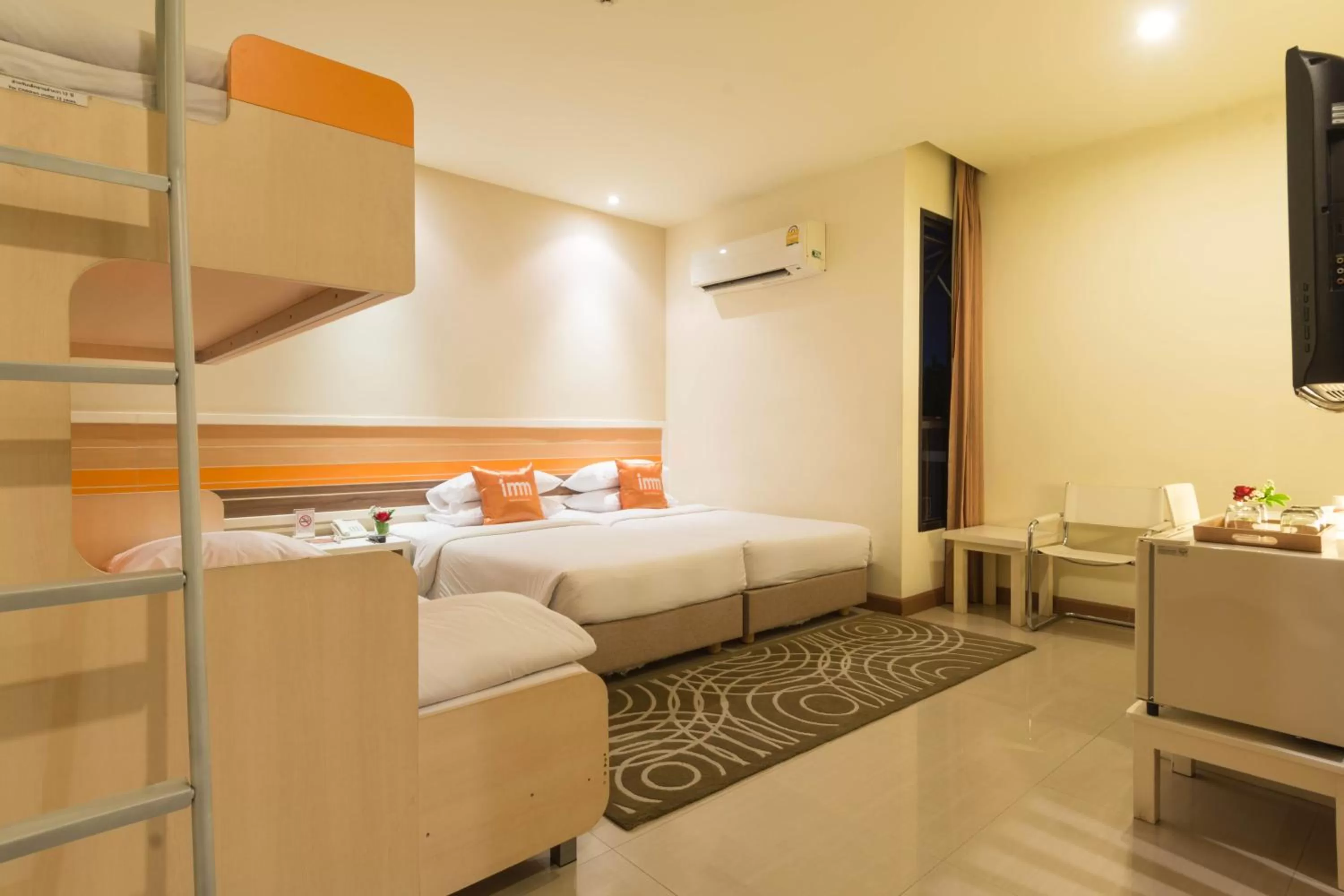 Bedroom, Bed in Imm Hotel Thaphae Chiang Mai