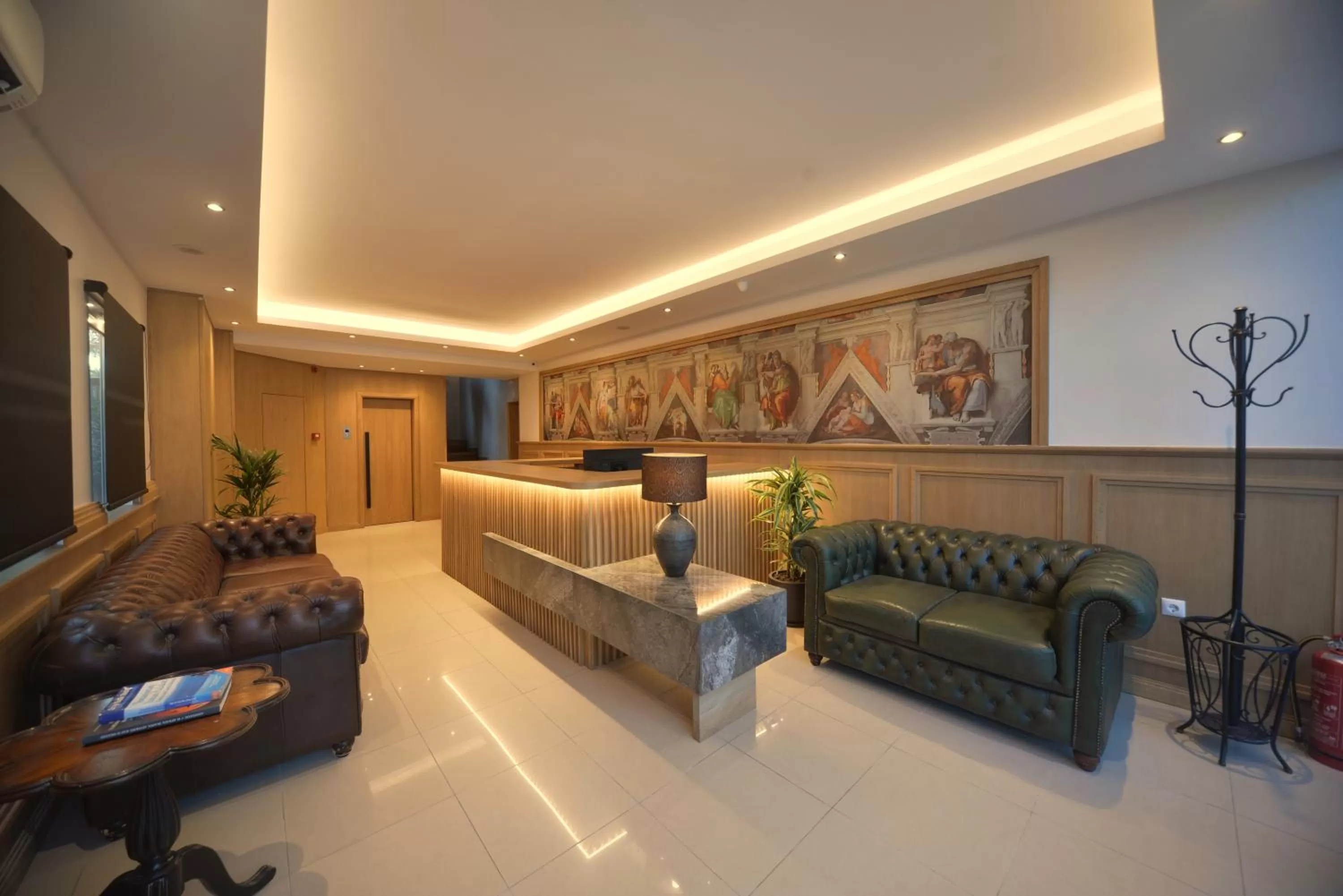 Lobby or reception in Anixi Hotel by AP