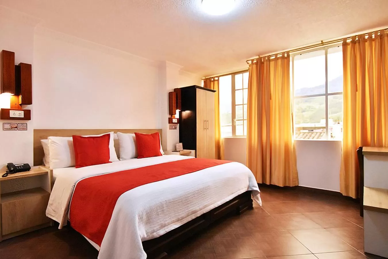 Bed in Hotel Plaza Victoria