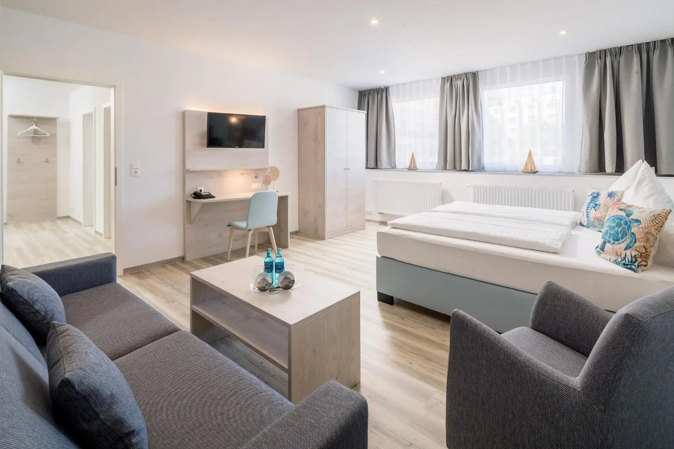 Family Double Room in Nordsee Hotel Borkum Family Double Room in Nordsee Hotel Borkum