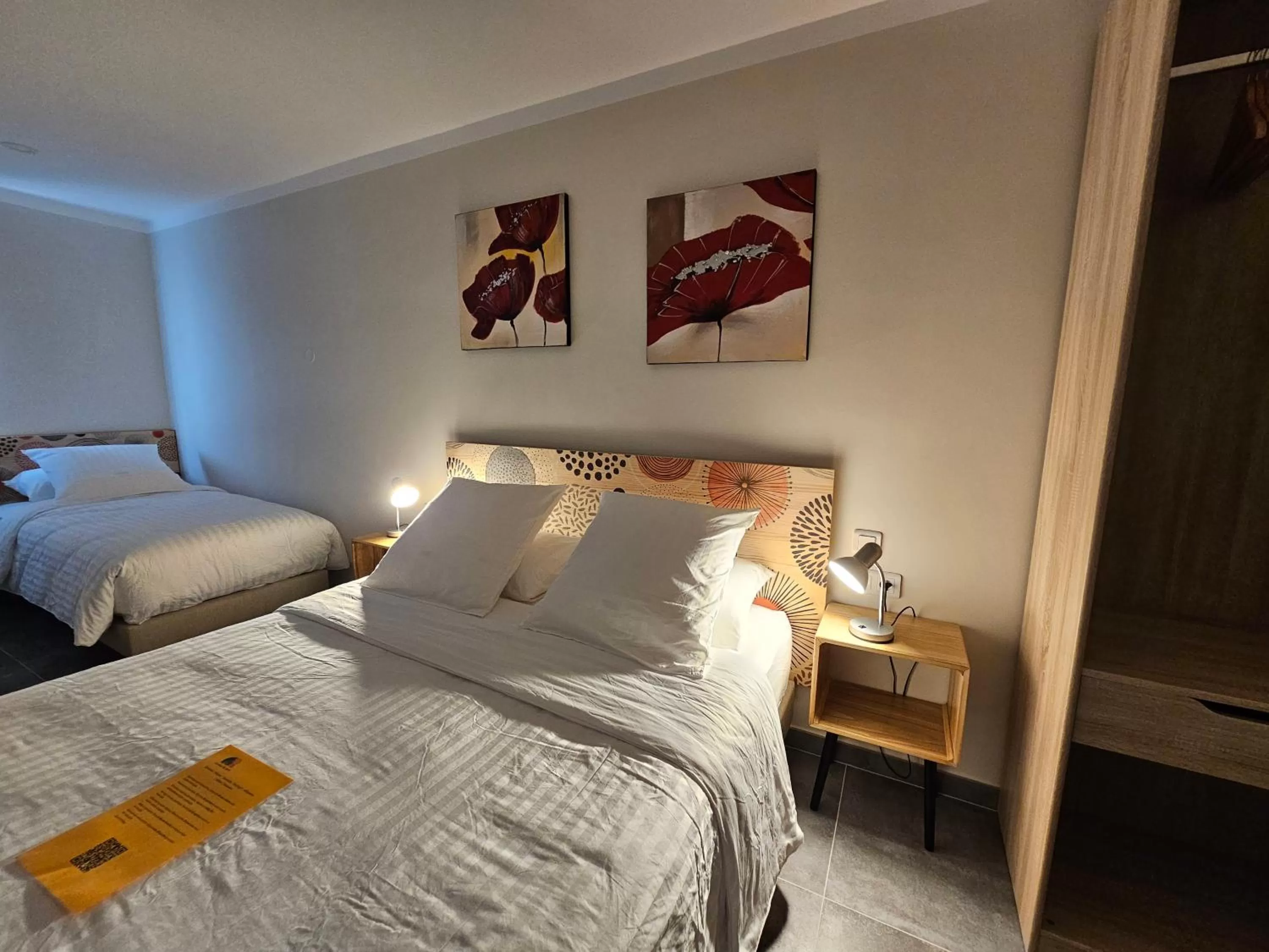 Bed in La Casa del Arti - Chambres d'hôtes - B&B - Piscine chauffée