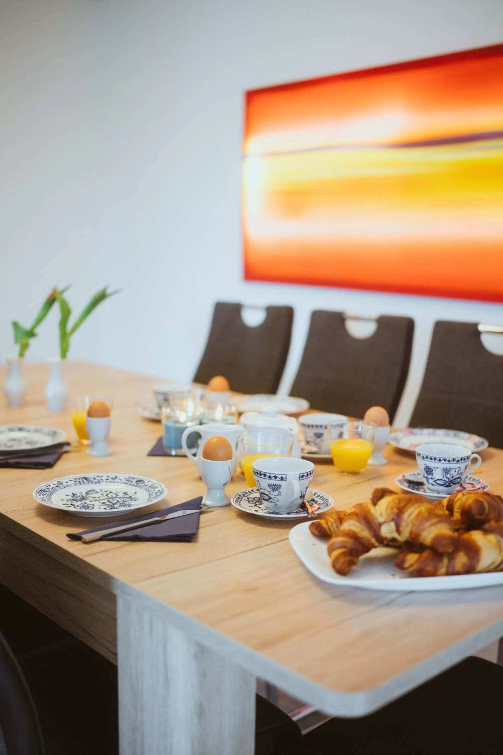 Dining area in Aparthotel Stralsund Studios und Apartments