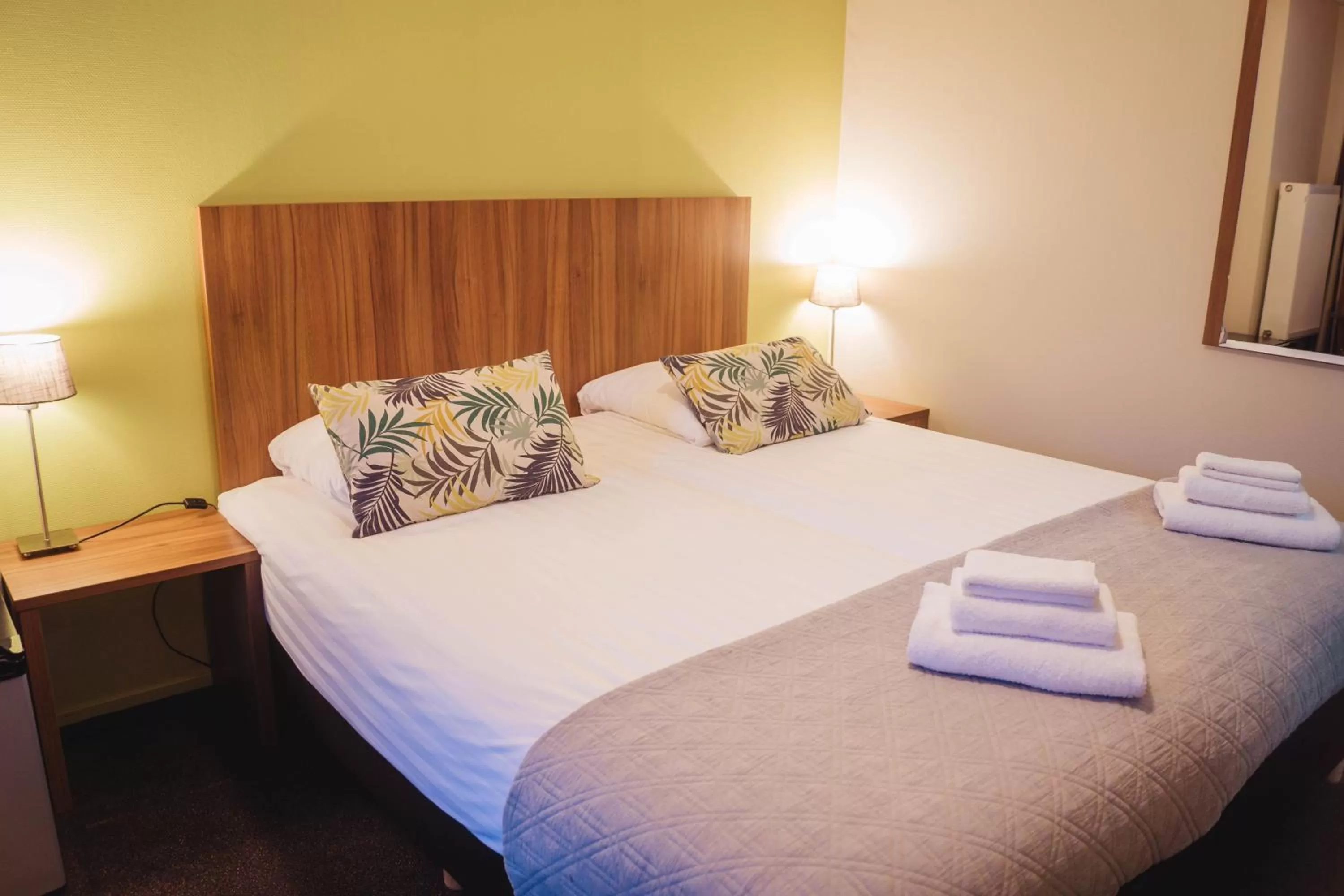 Bed in Hotel Eckhardt