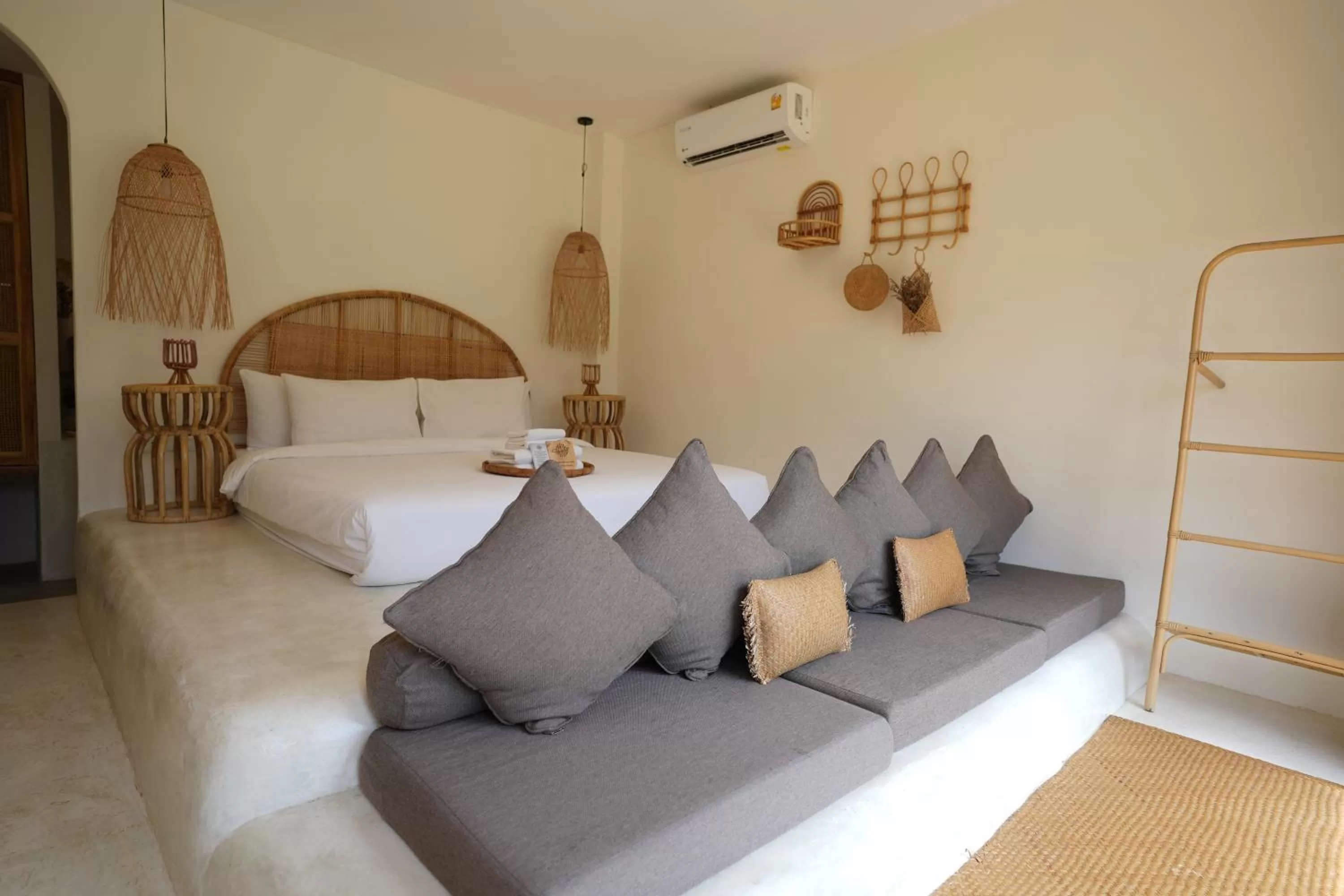 Bed in Hideout Koh Kood