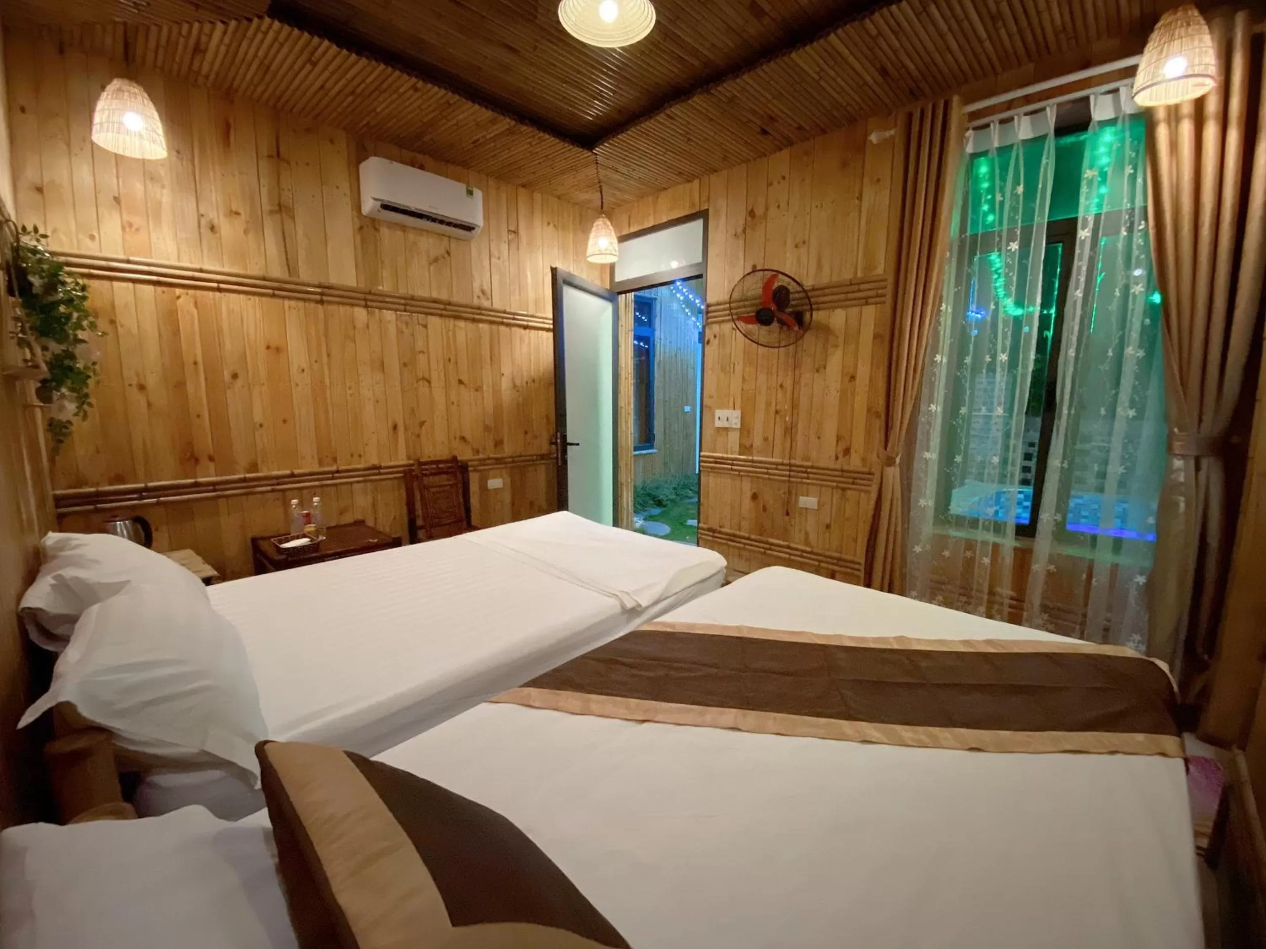 Bed in Trang An Moon Garden Homestay