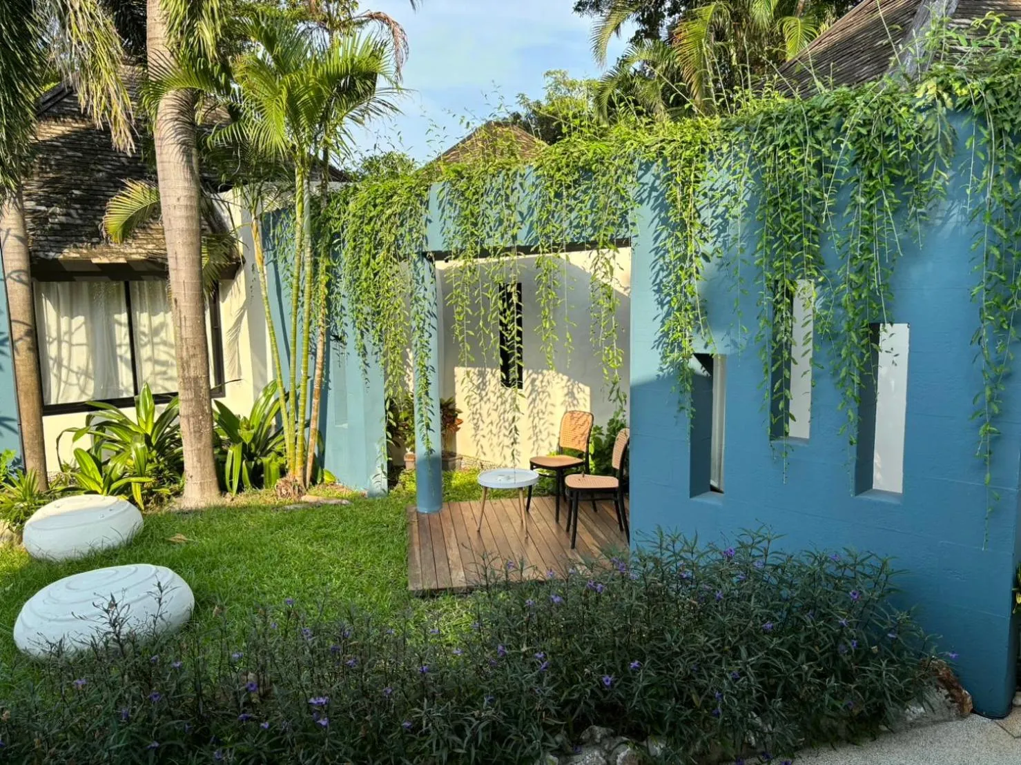 Balcony/Terrace in Punnpreeda Beach Resort - SHA Plus Certified