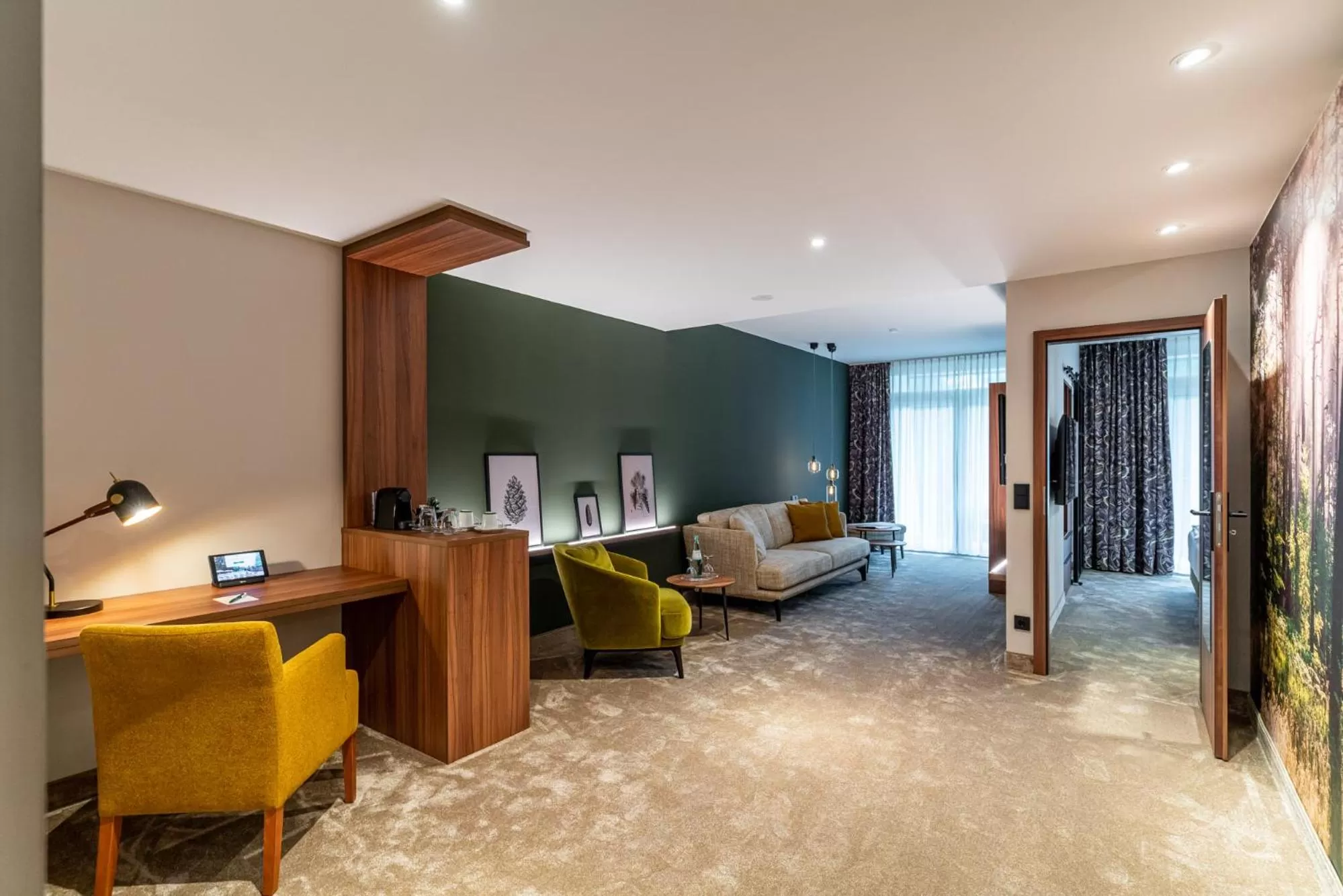 Photo of the whole room in Waldhotel Tannenhäuschen