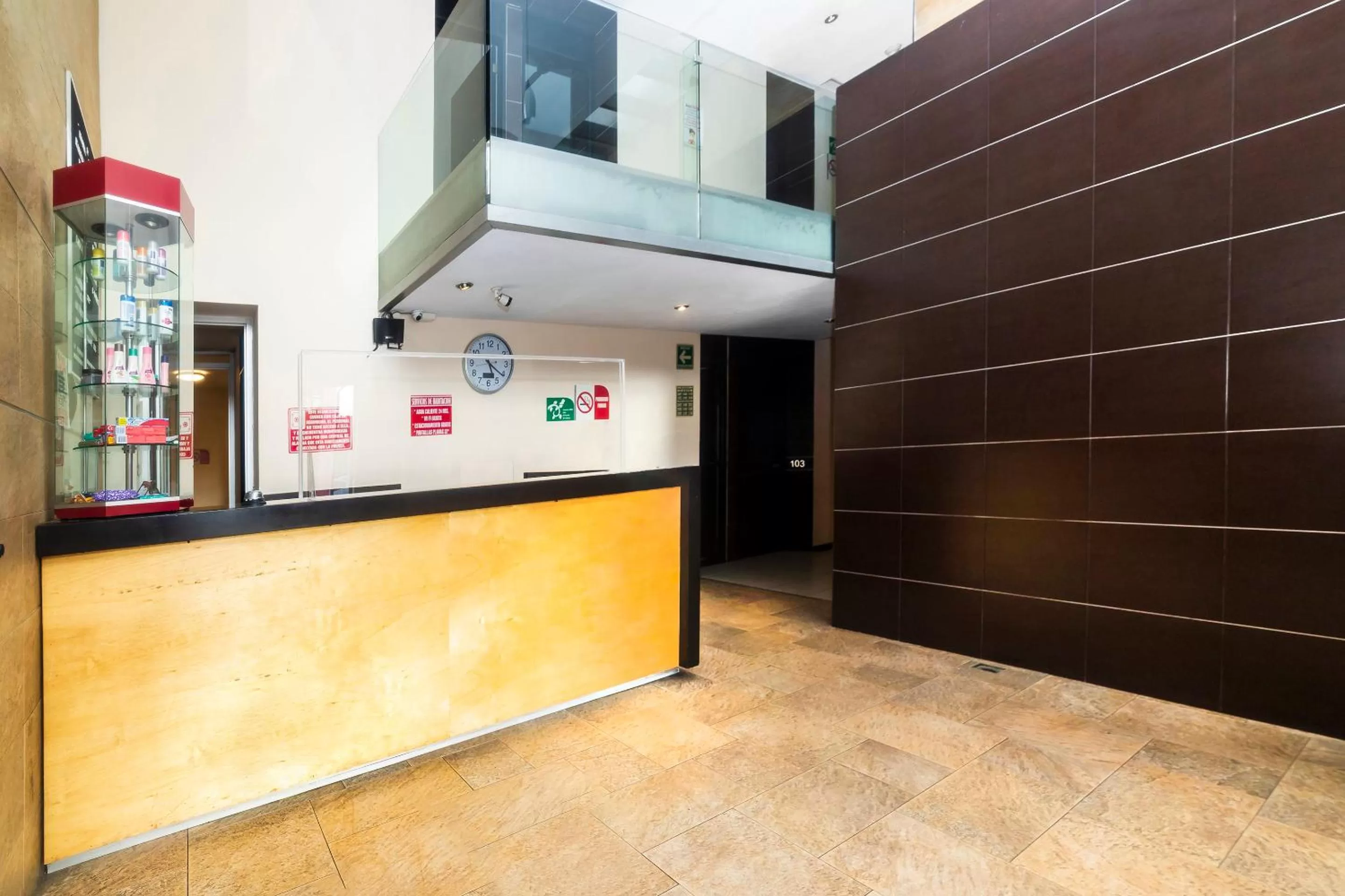 Lobby or reception in Hotel Kapu, Puebla