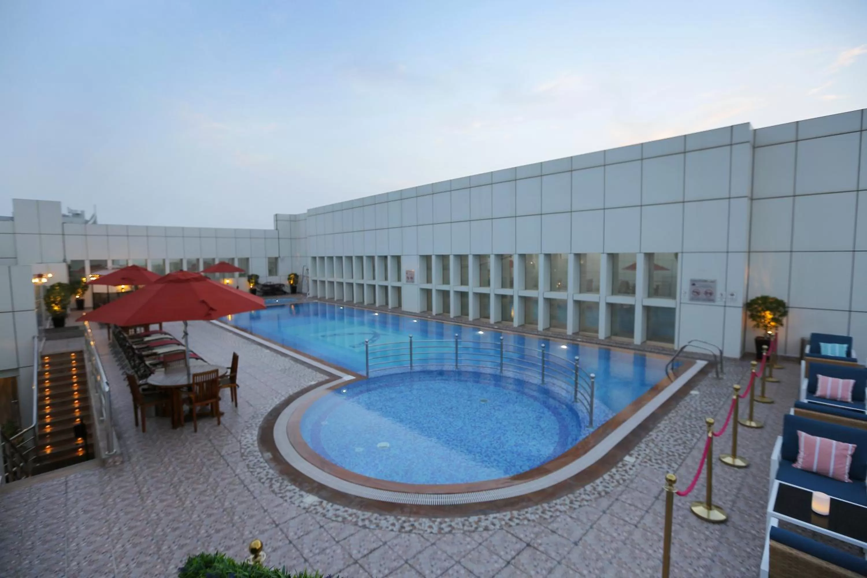 Pool view in Ivory Grand Hotel Apartments