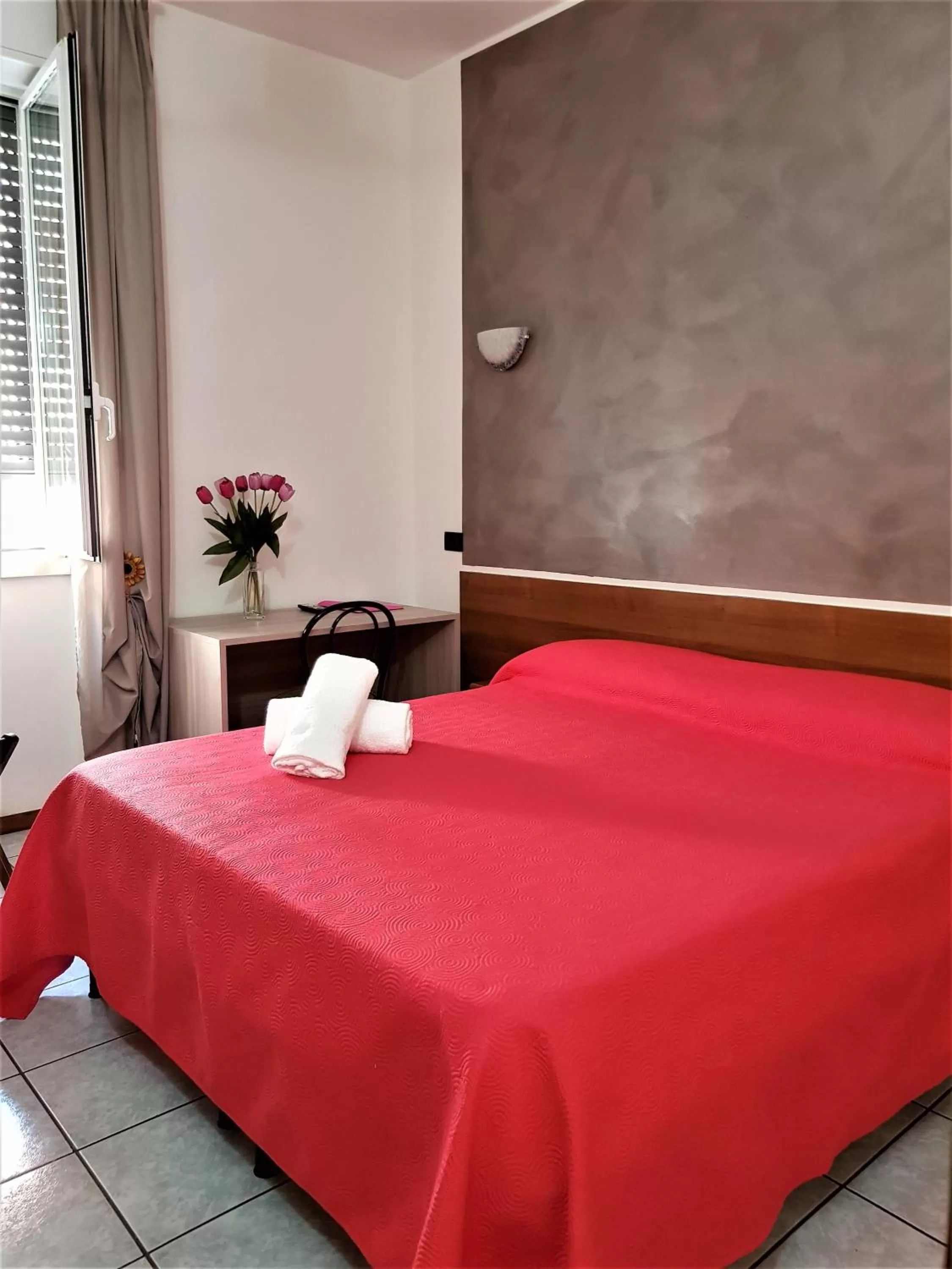 Bed in Hotel Marinoni