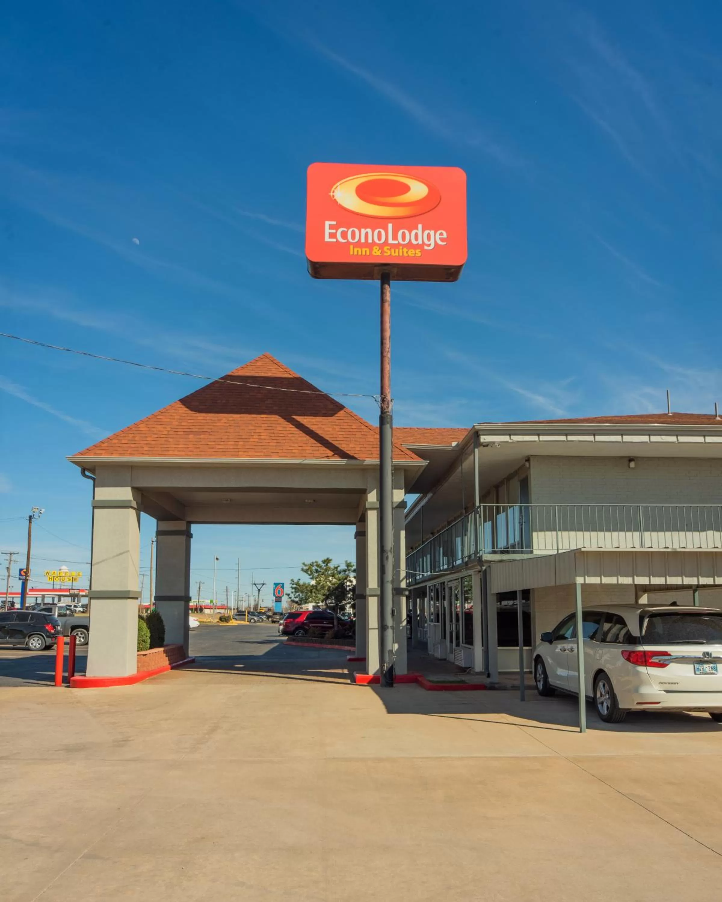Property building in Econo Lodge Inn & Suites Near Bricktown