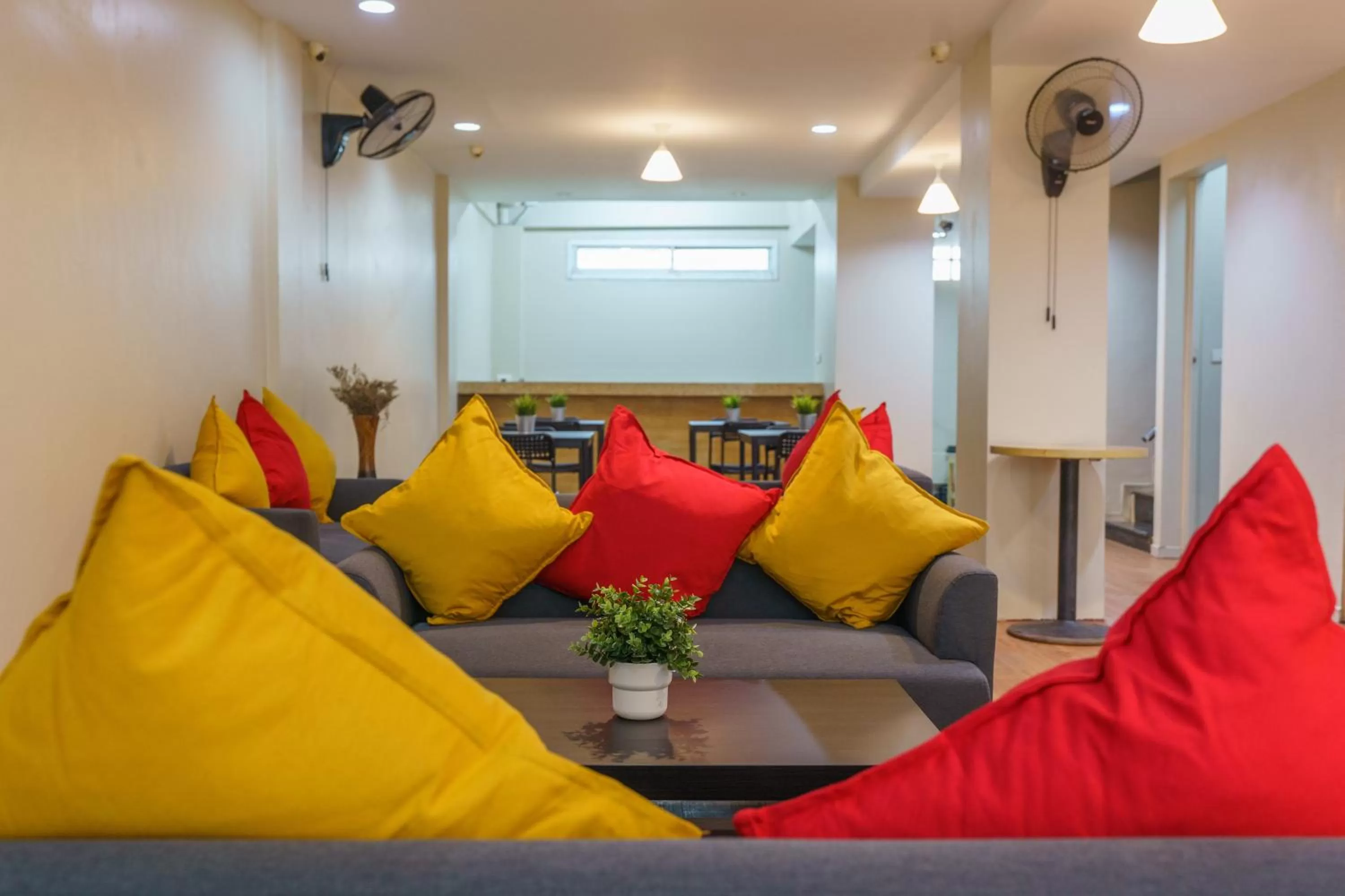 Seating Area in CheQinn Bed Sukhumvit 4 Nana Plaza