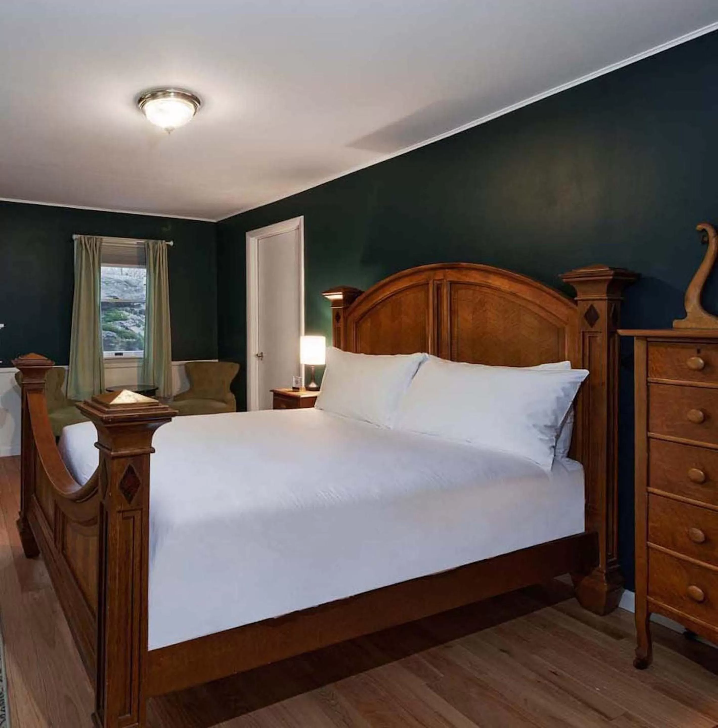 Bedroom, Bed in The Dewey by The Lenox Collection