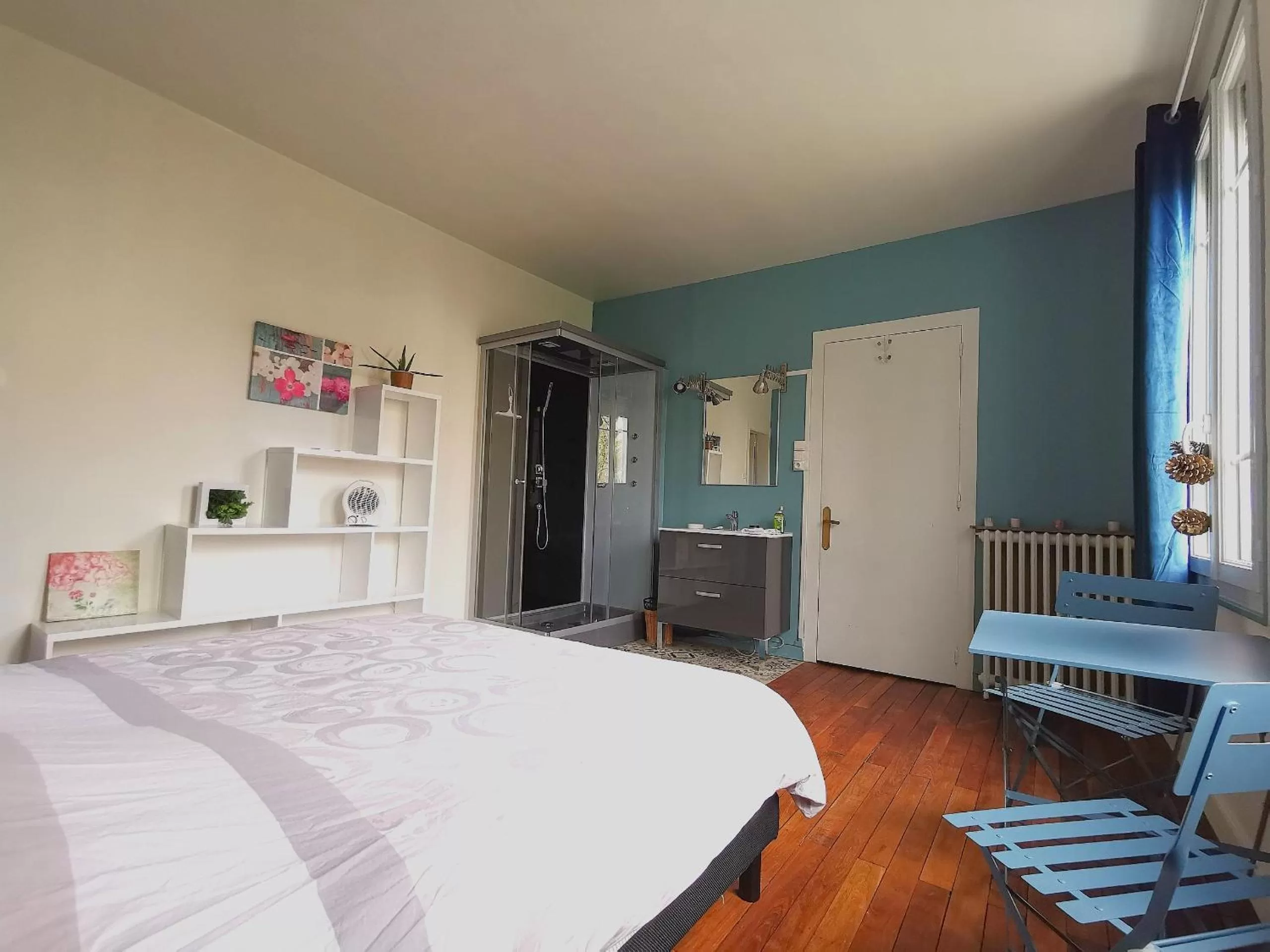 Bed in Chambres d'hôtes La Maison Blanche