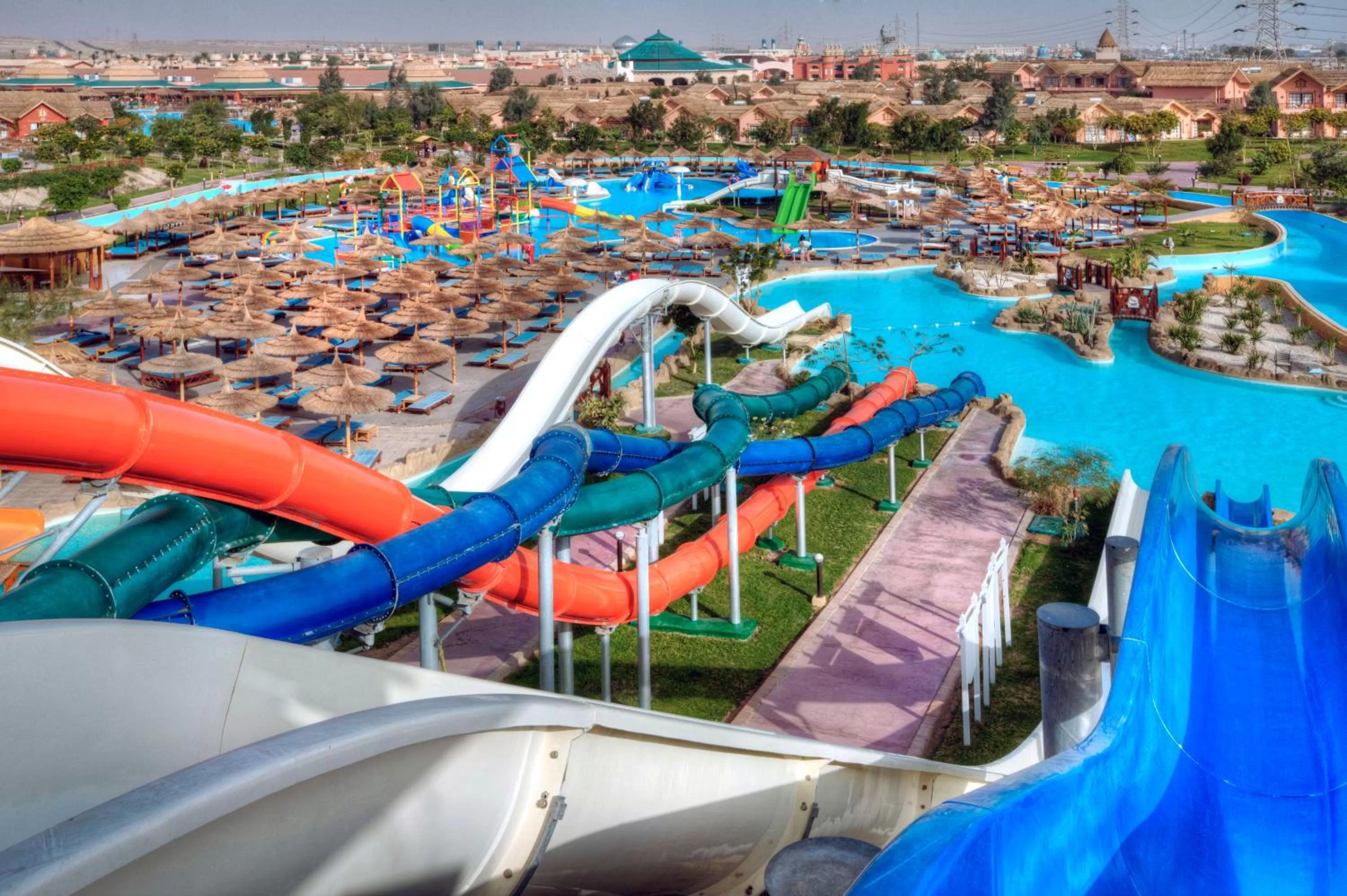 Aqua park in Pickalbatros Jungle Aqua Park - Neverland Hurghada